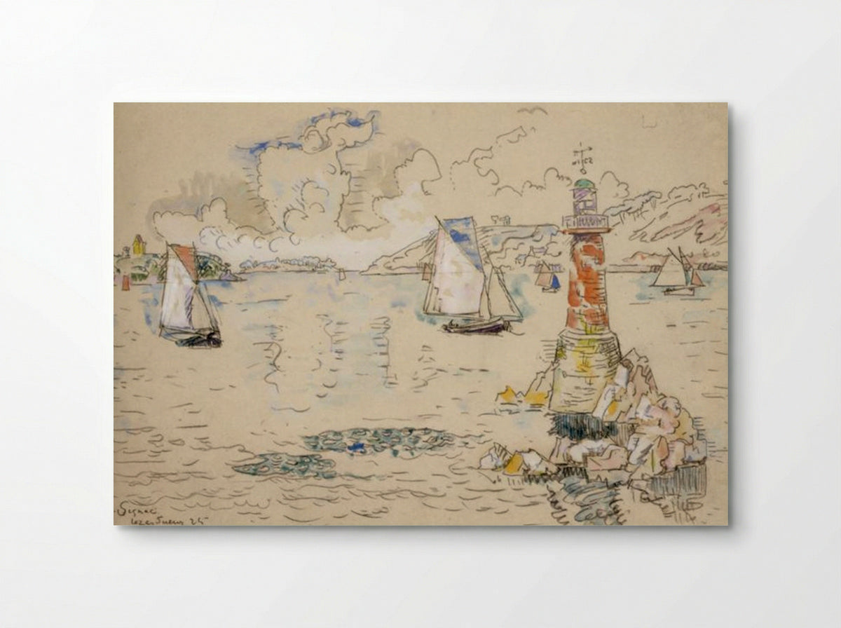 Lézardrieux - Paul Signac - Poster