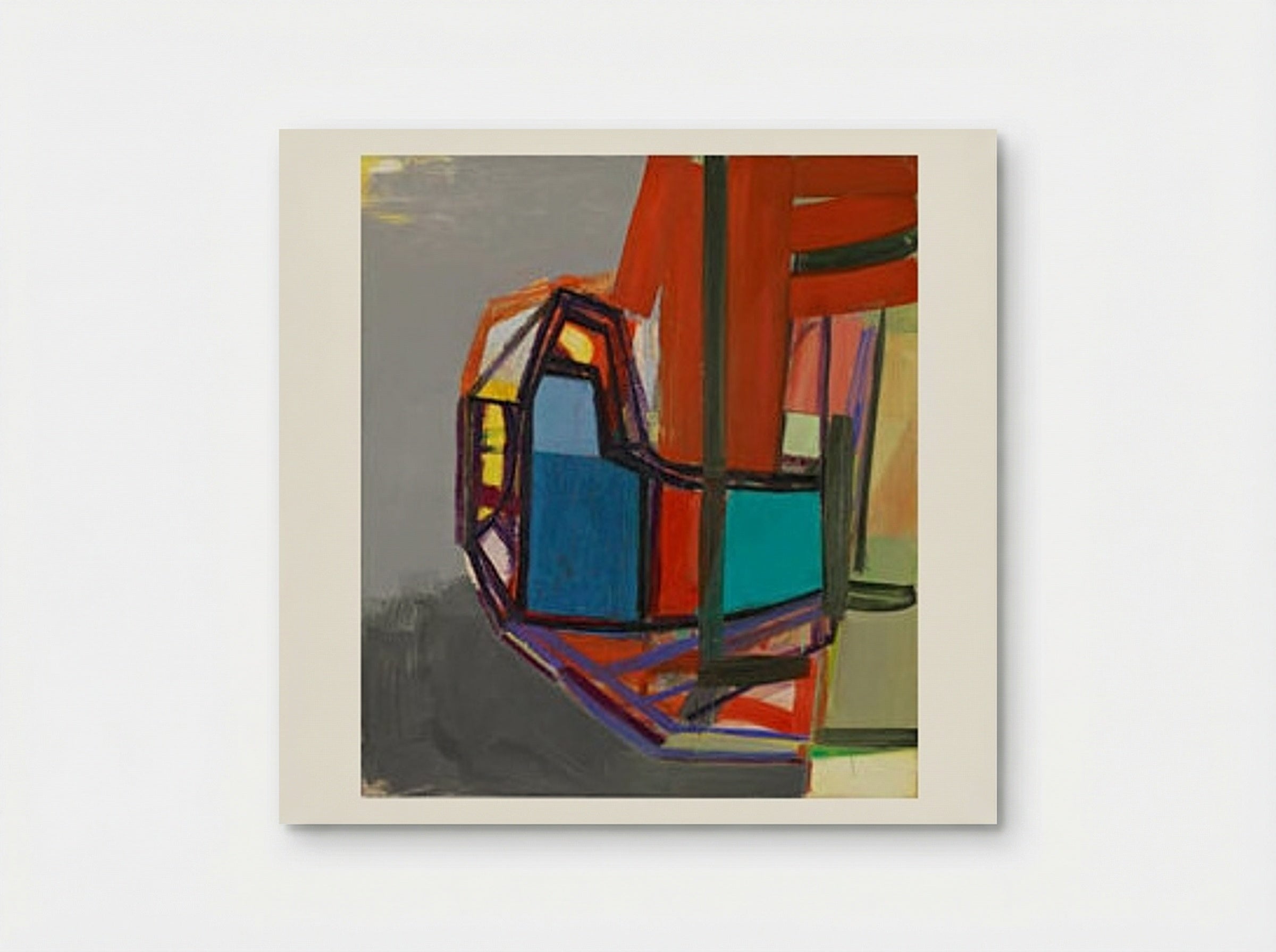 L - Amy Sillman - Poster