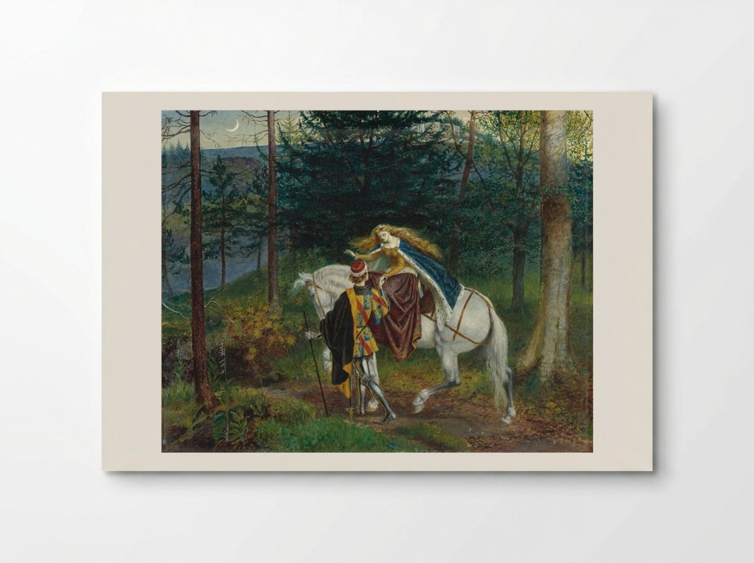 La Belle Dame Sans Merci - Walter Crane - Poster