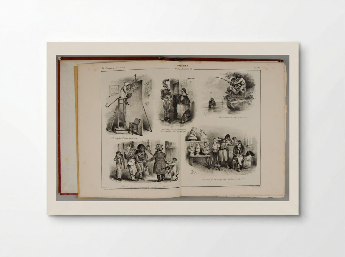 La Caricature IV (Singeries: Moralités Politiques) - Various Artists - Poster