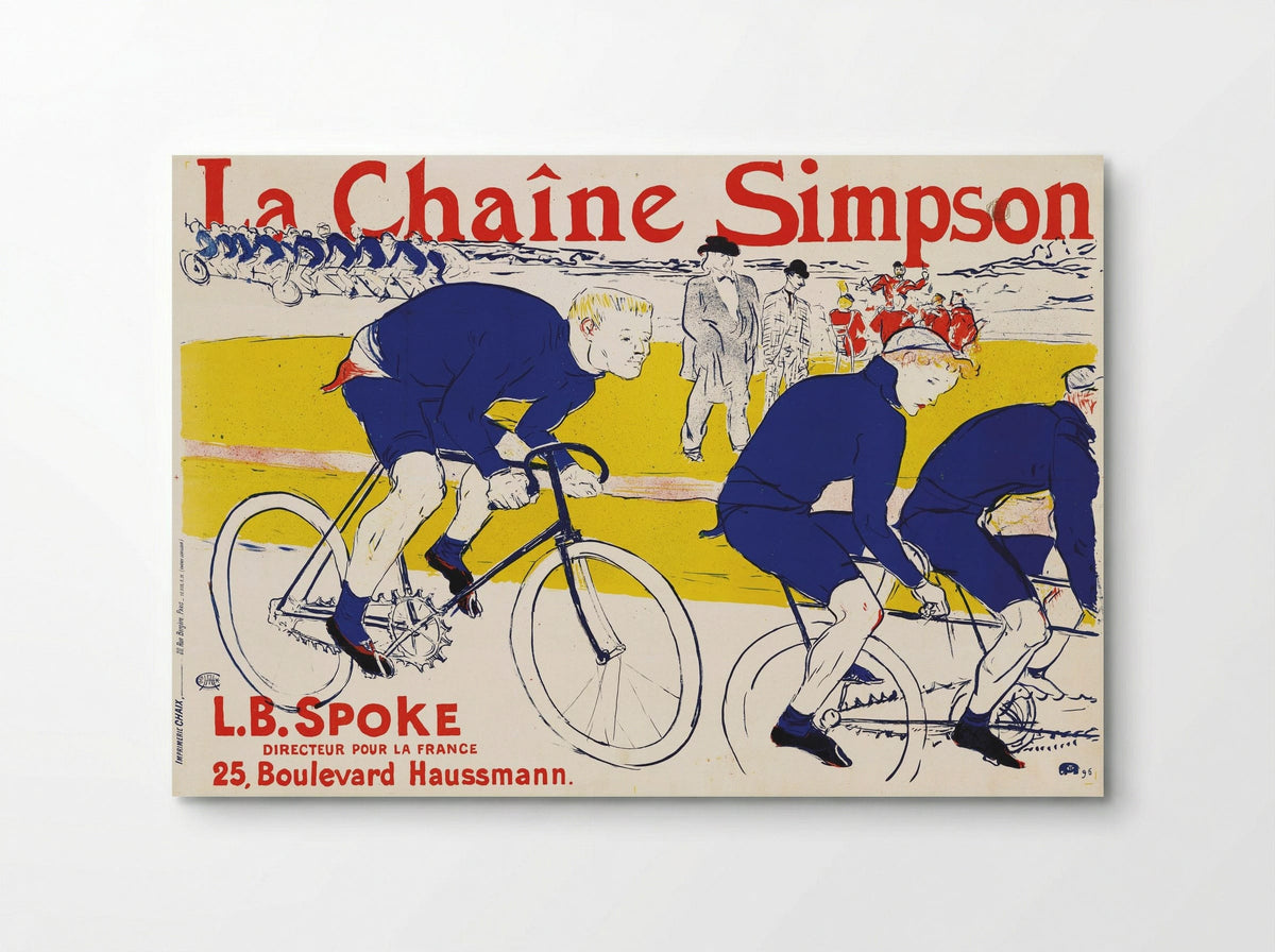 La Chaîne Simpson - Henri de Toulouse-Lautrec - Poster