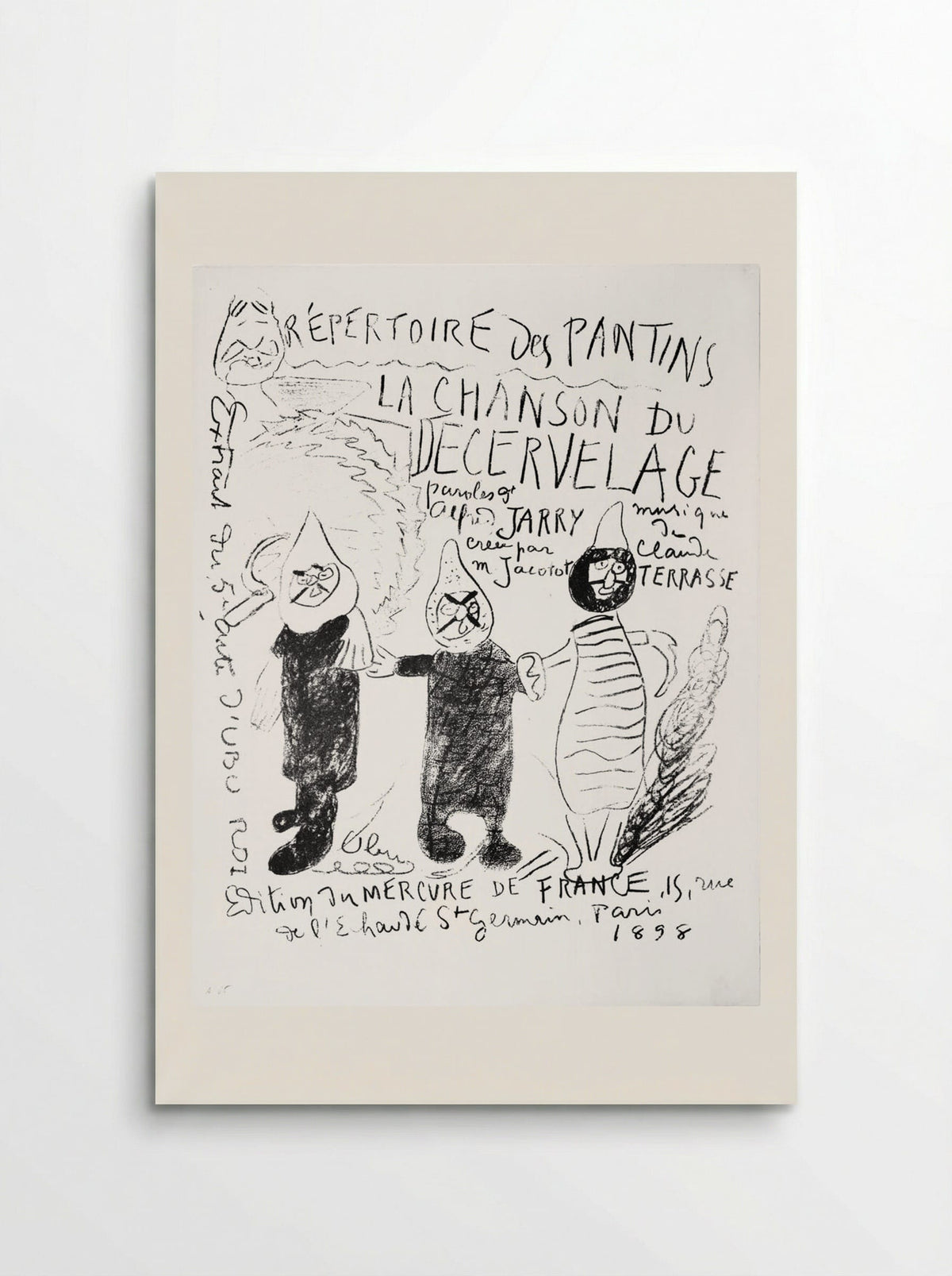 La Chanson du decervelage - Alfred Jarry - Poster