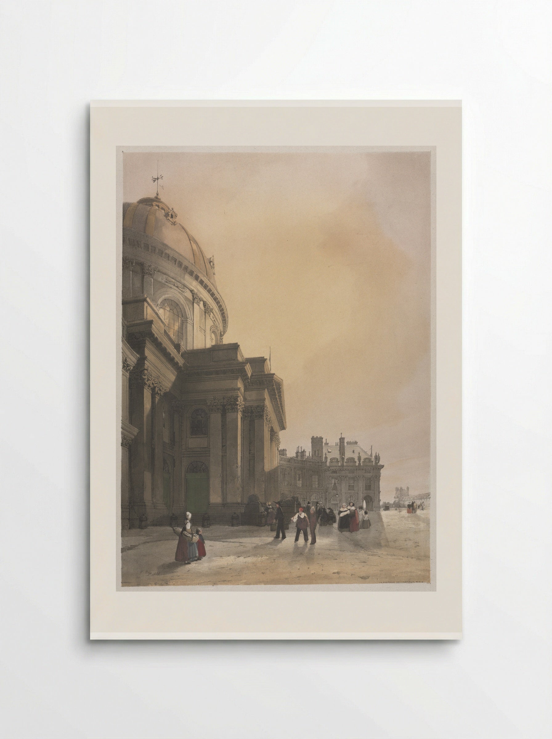La Chapelle de l'Institut, Paris - Thomas Shotter Boys - Poster