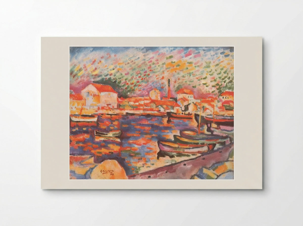 La Ciotat Harbor - Georges Braque - Poster