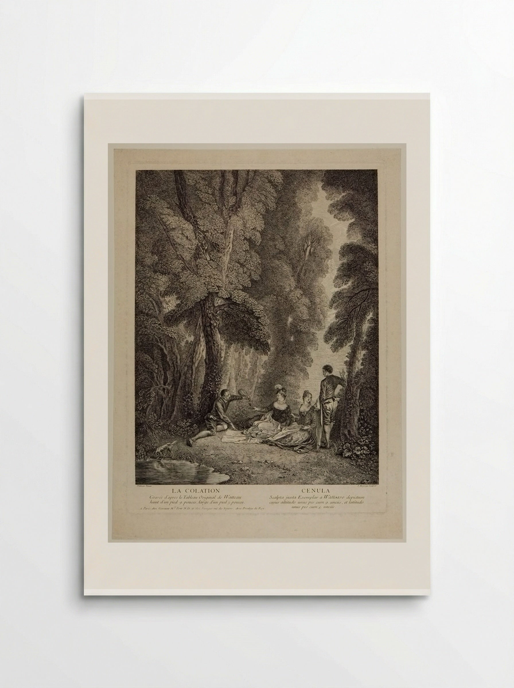 La Colation - Jean Moyreau - Poster