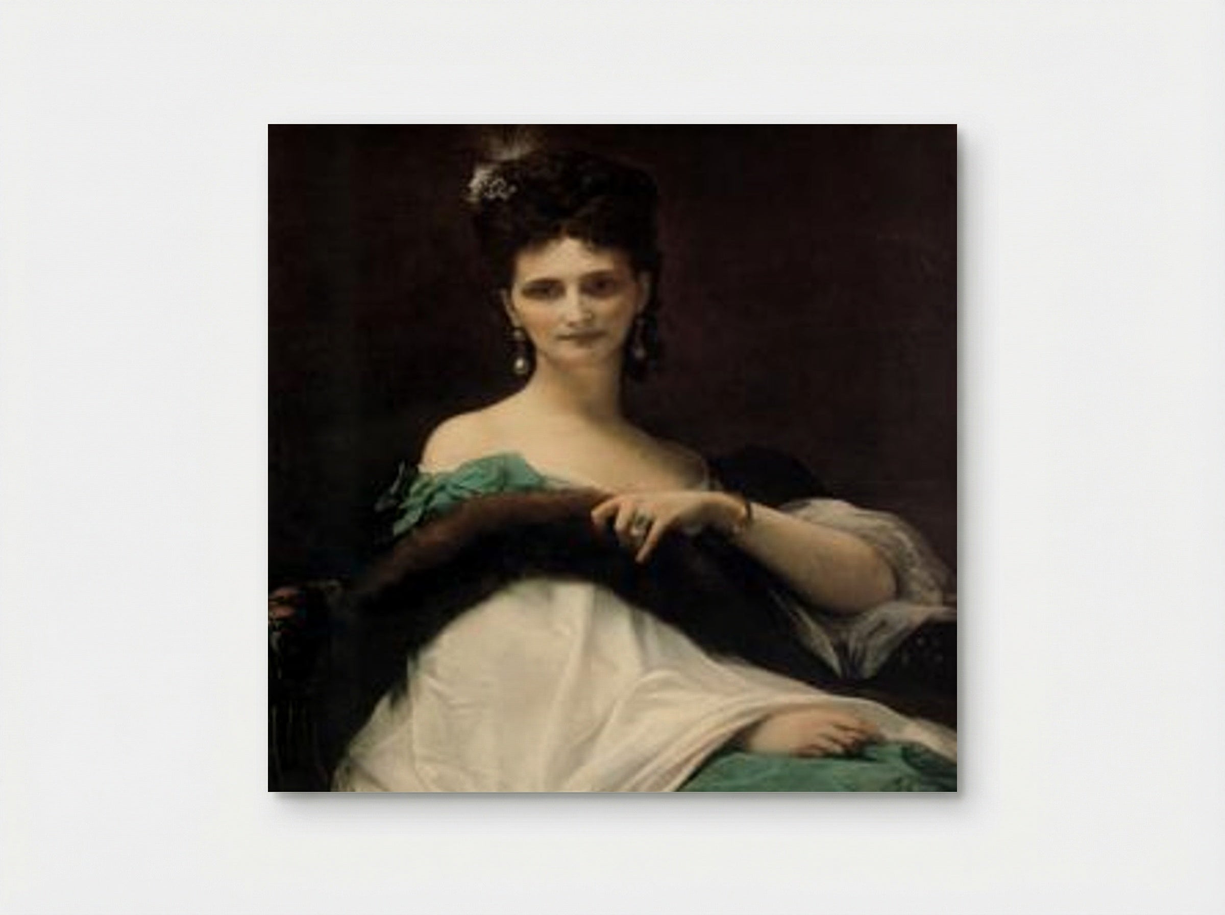 La Comtesse de Keller - Alexandre Cabanel - Poster