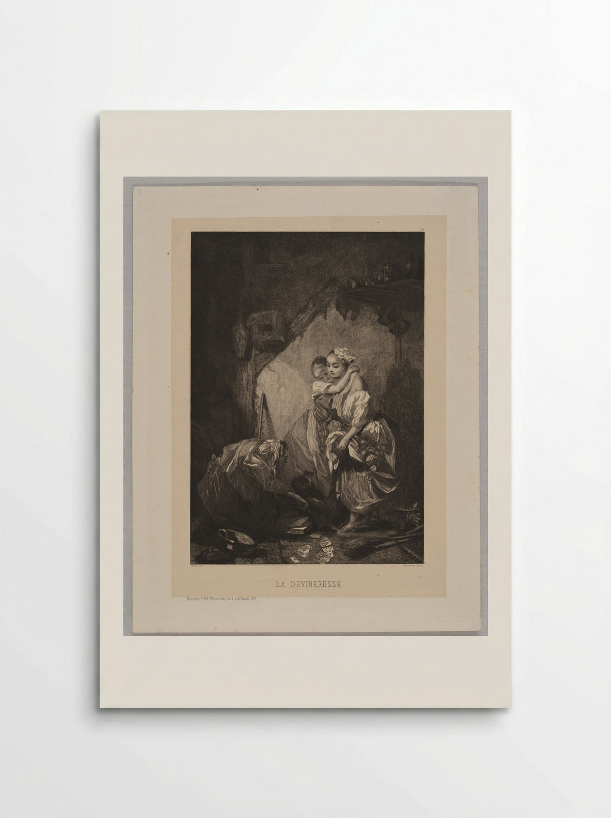 La Devineresse - Pierre Guillaume Metzmacher - Poster