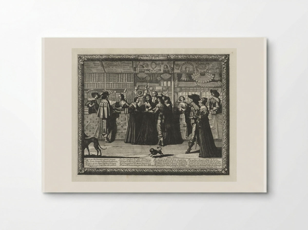 La Galerie du Palais - Abraham Bosse - Poster