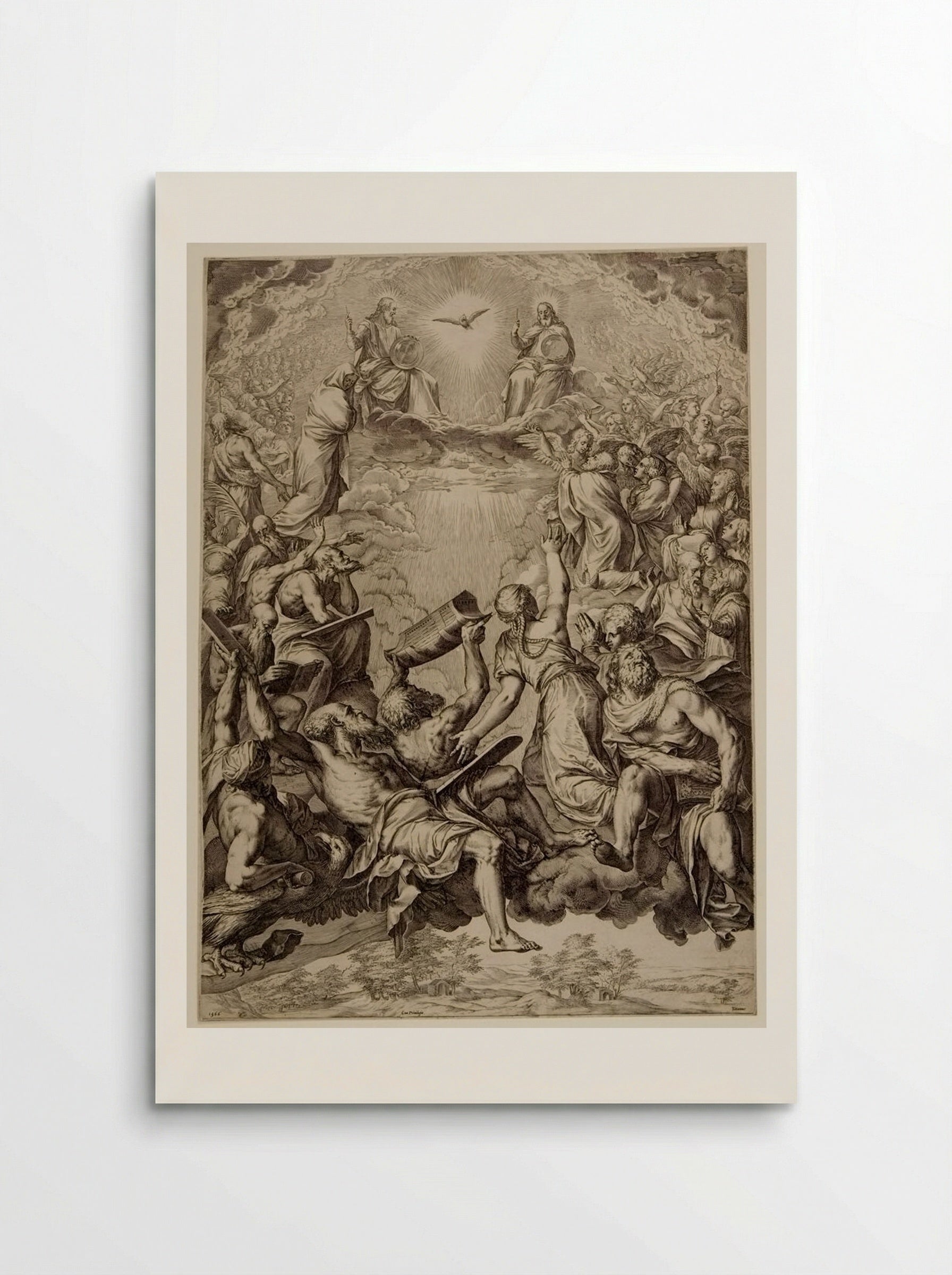La Gloria - Cornelis Cort - Poster