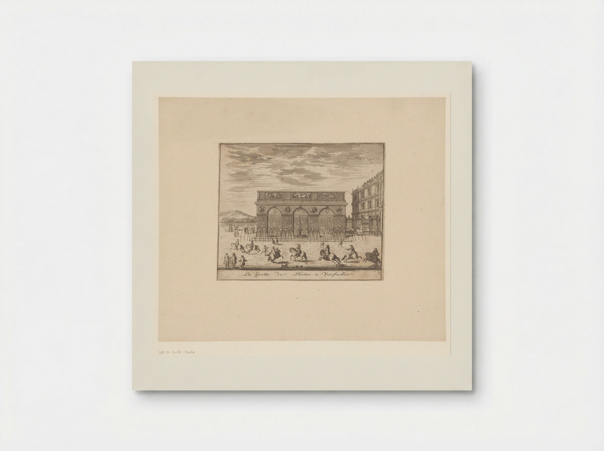La Grotte de Thetis, a Versailles - Nicolas Langlois - Poster