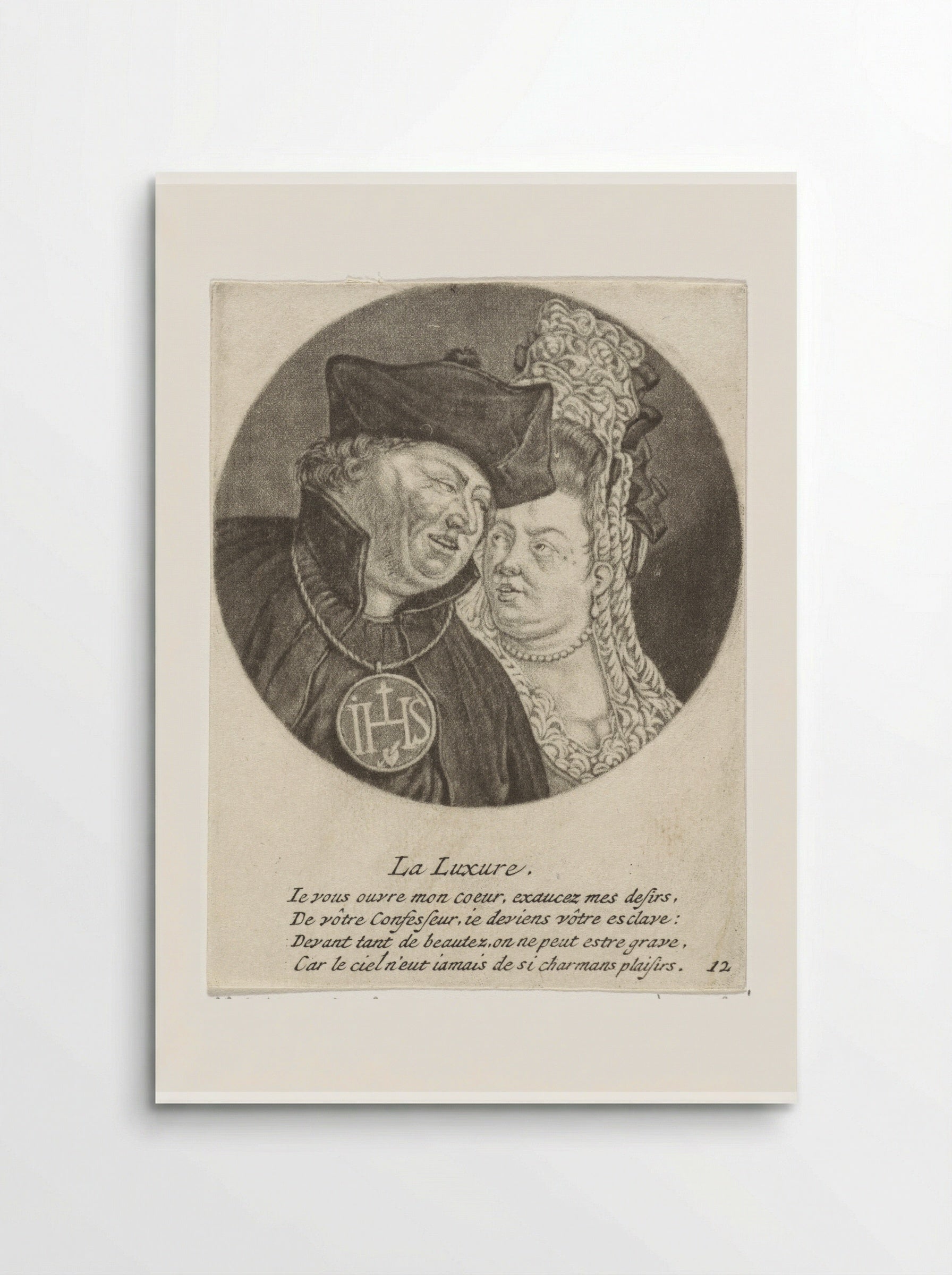 La Luxure - Jacob Gole - Poster