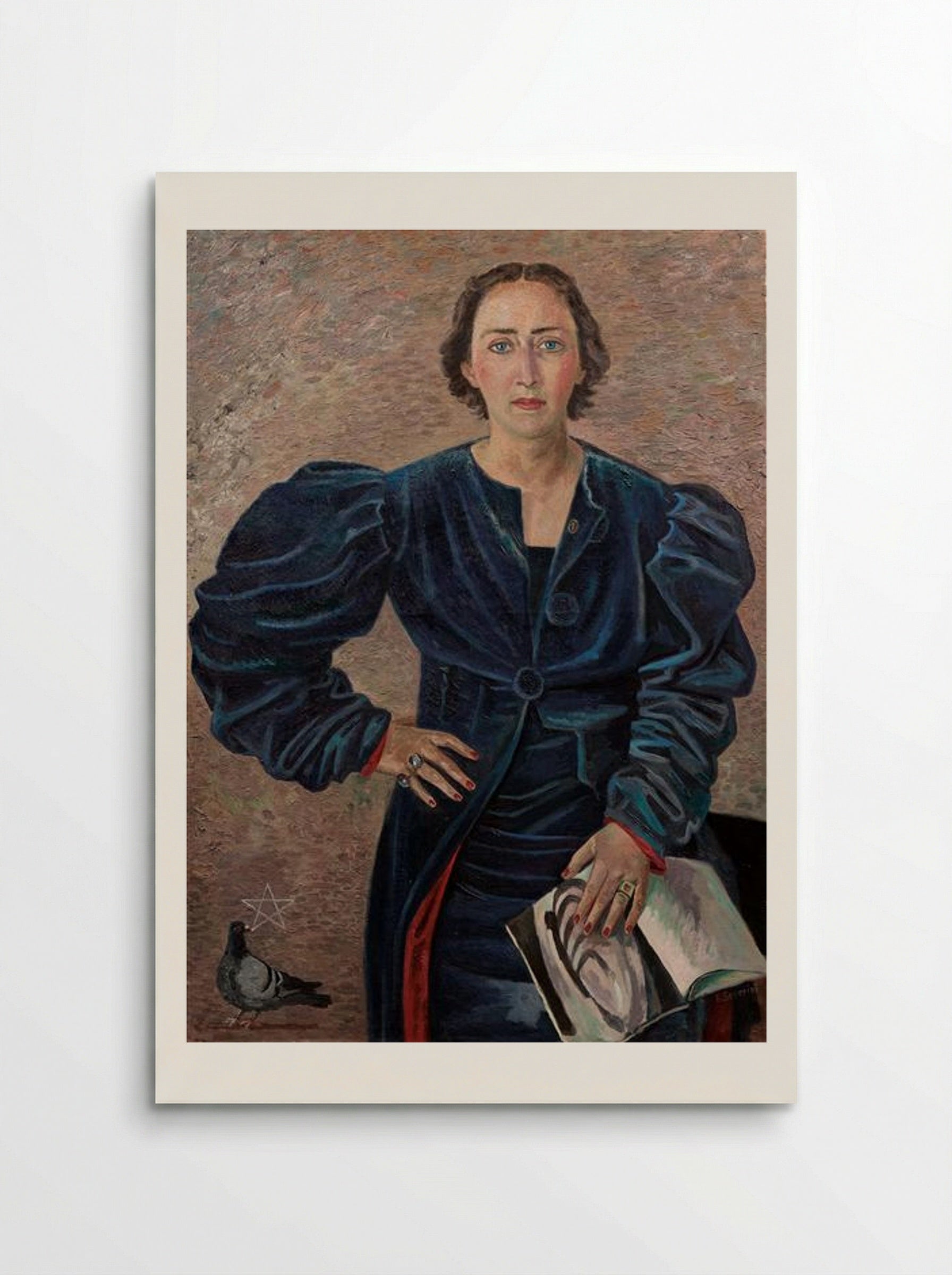La Marchesa Maria De Seta - Gino Severini - Poster