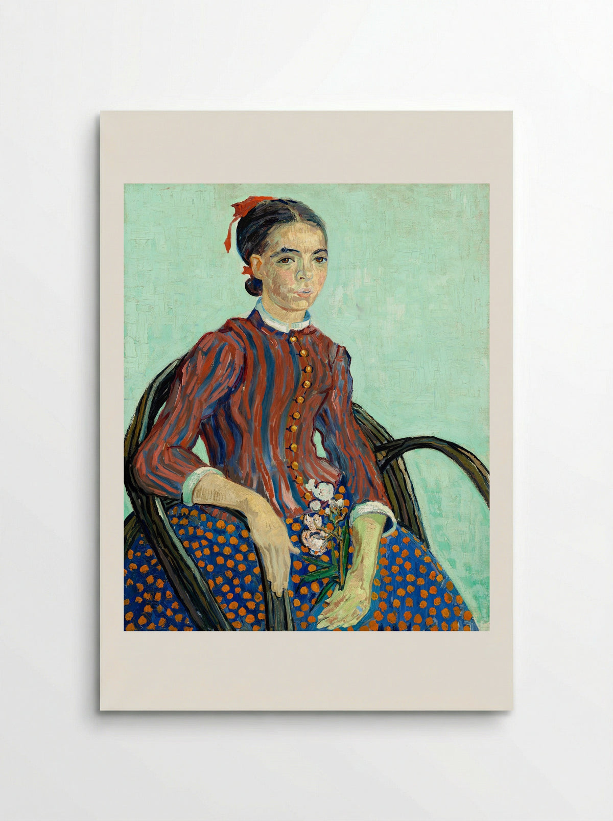 La Mousmé - Vincent van Gogh - Poster