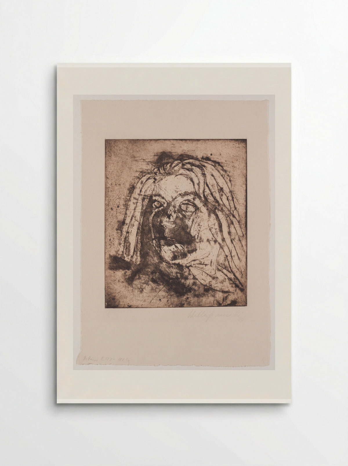 La Mujer, Sheet I - Walter Gramatté - Poster