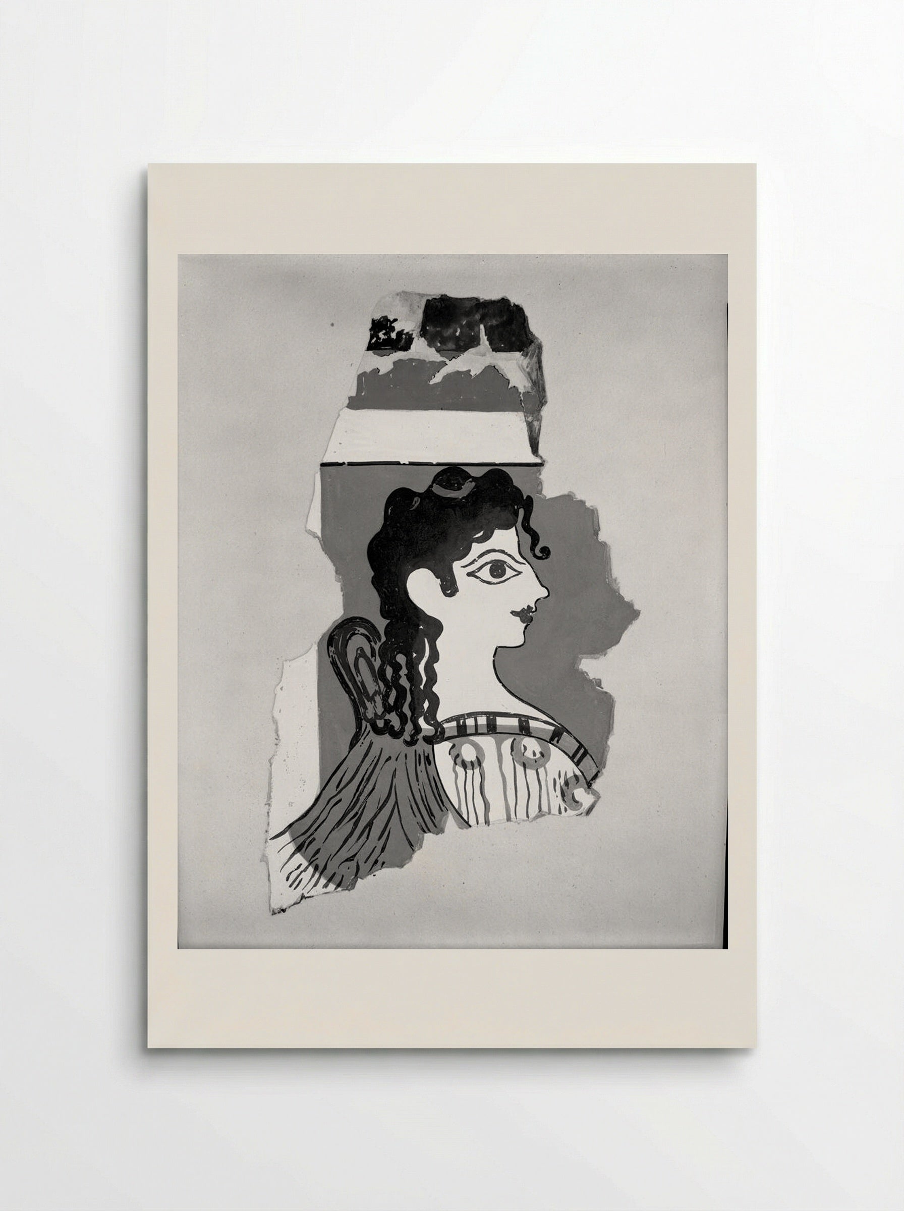La Parisienne (After a Late Minoan Fresco) - Fine Art Print - Poster
