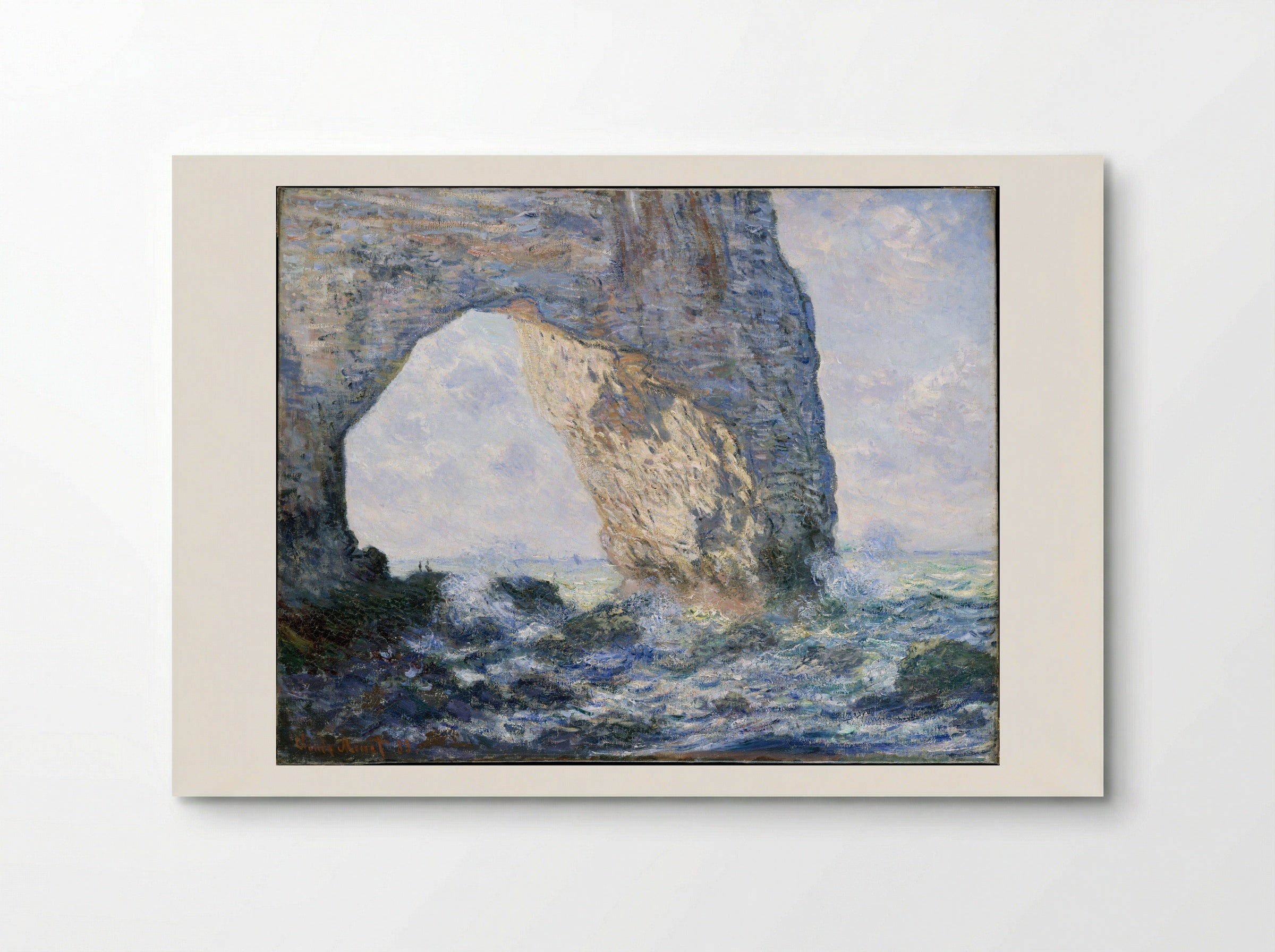 La Porte d'Amont, Étretat - Claude Monet - Poster