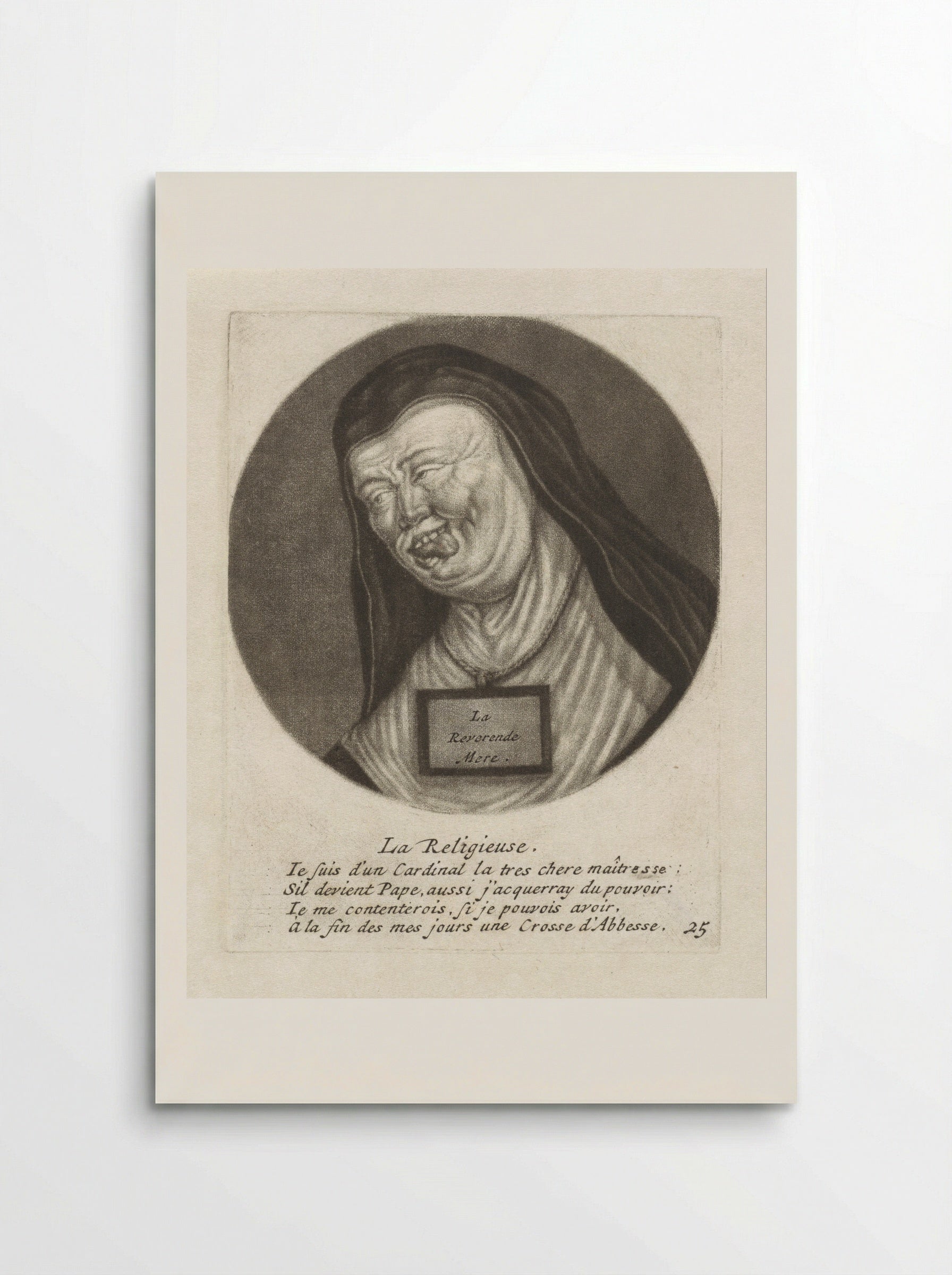 La Religieuse - Jacob Gole - Poster