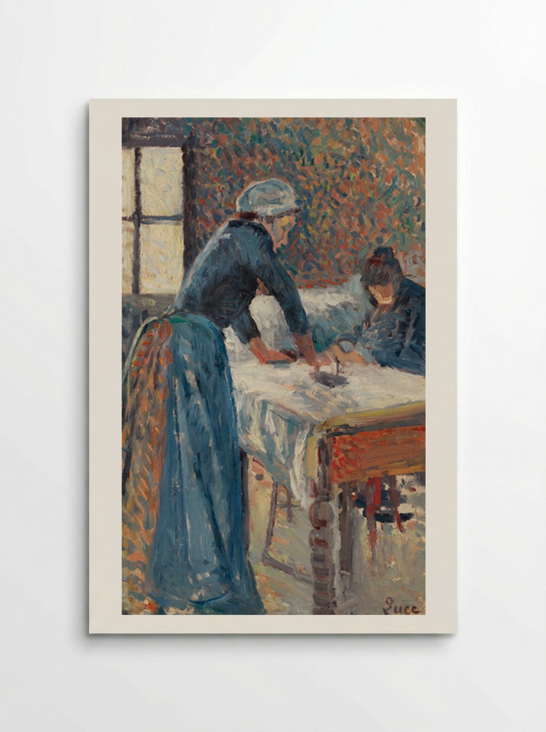La Repasseuse - Maximilien Luce - Poster