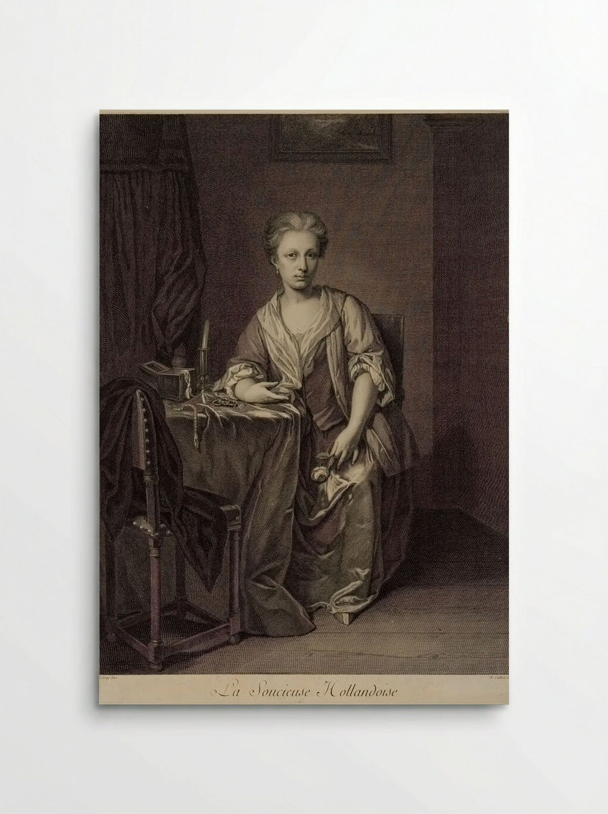 La Soucieuse Hollandoise - René Gaillard - Poster