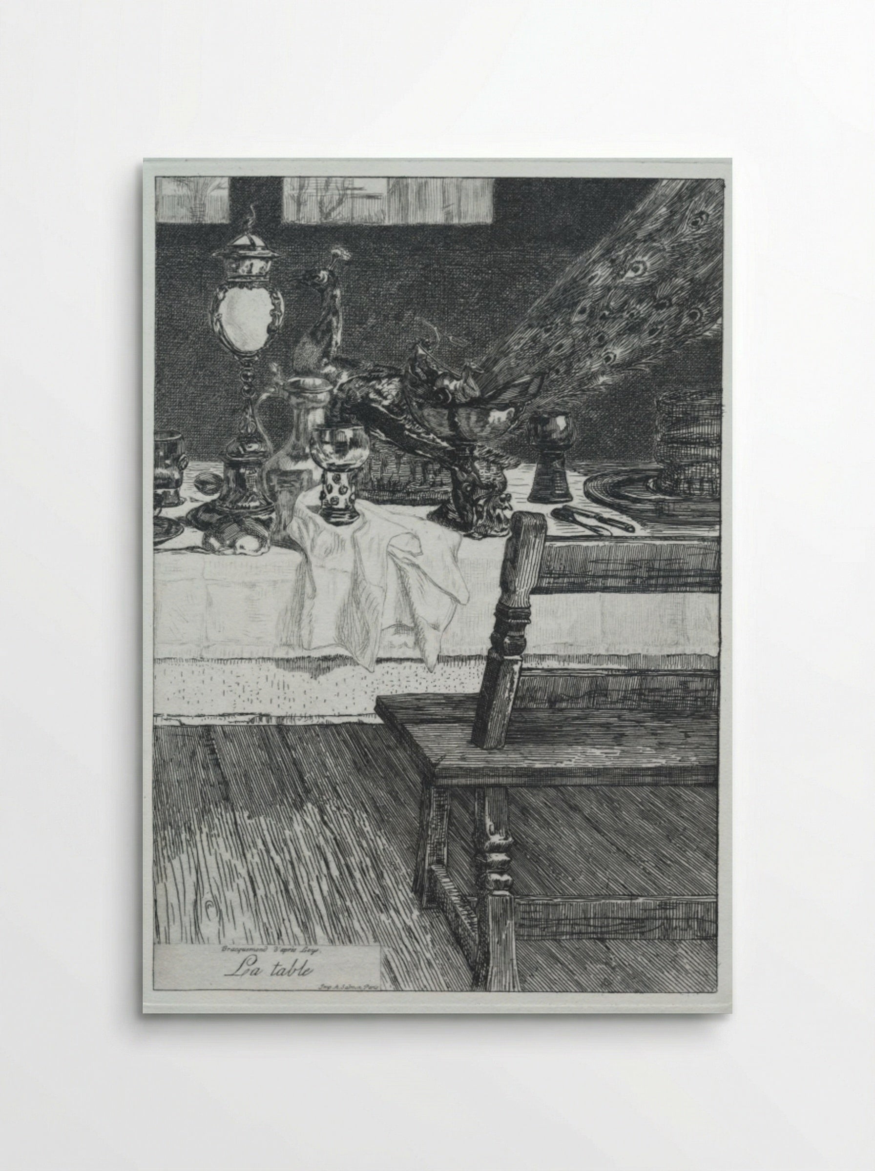 La Table - Félix Bracquemond - Poster