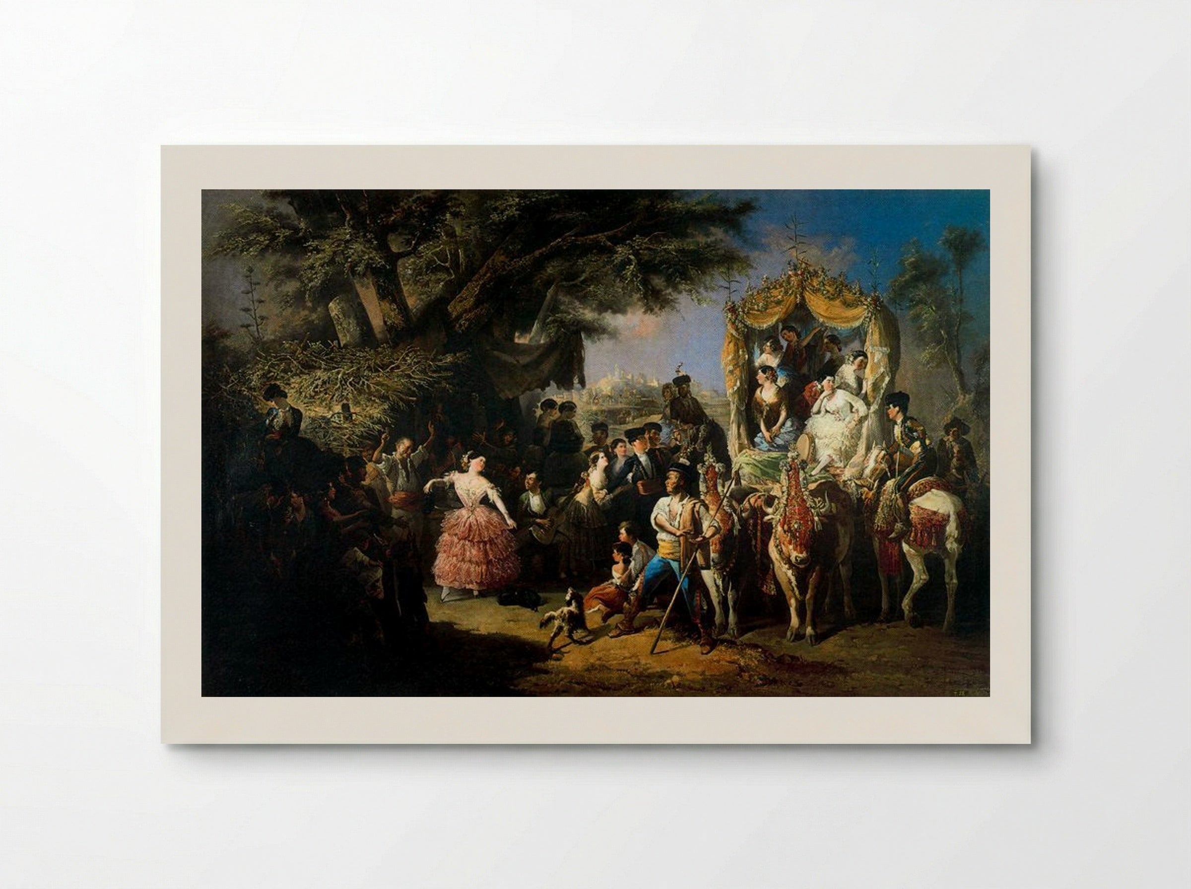 La feria de Santiponce - Manuel Rodríguez de Guzmán - Poster