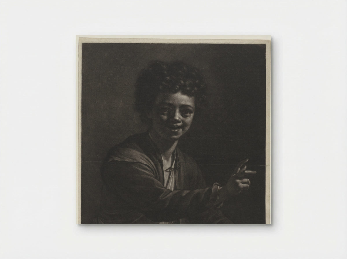 Lachende jongen (Laughing Boy) - Wallerant Vaillant - Poster