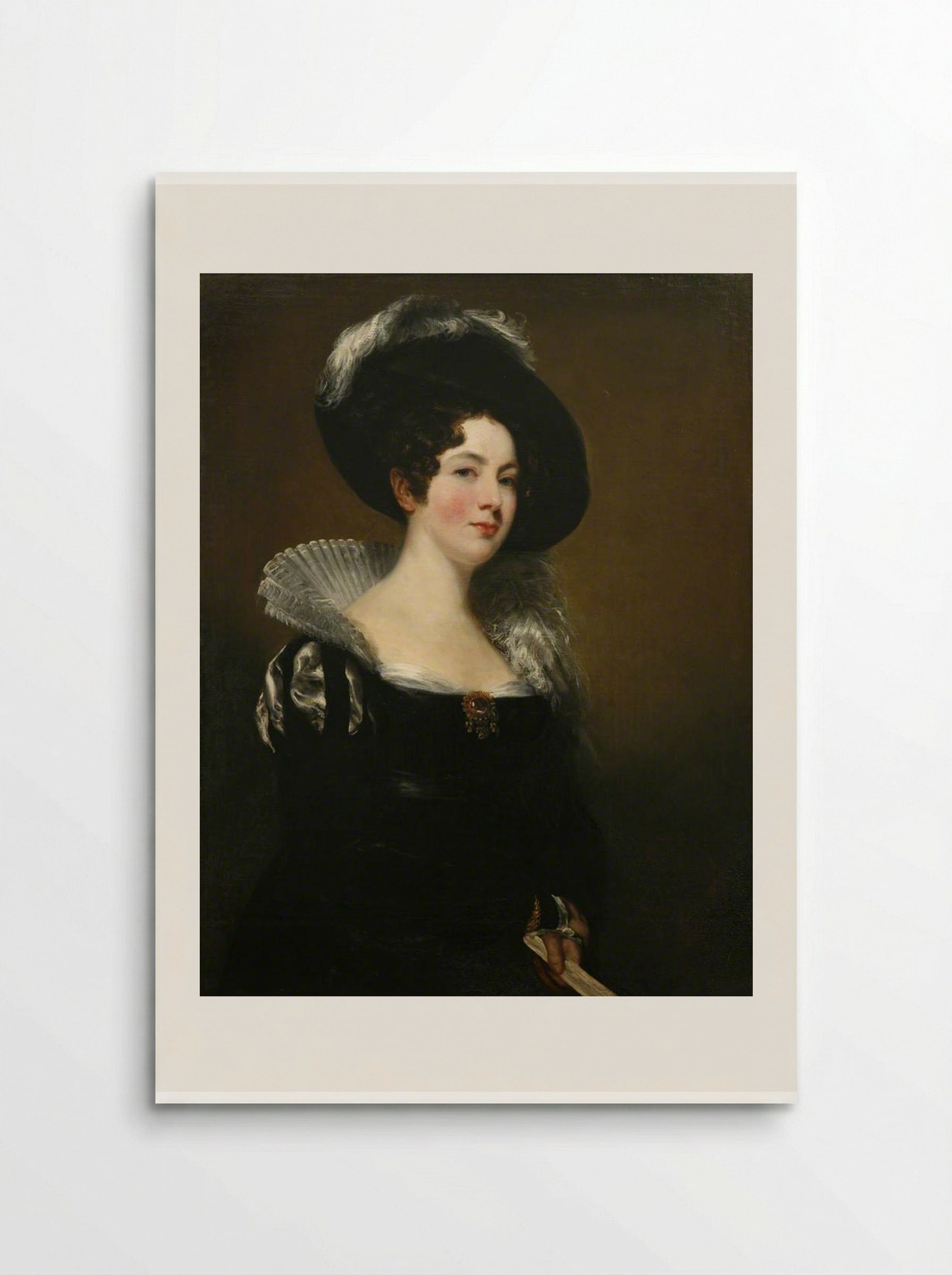 Lady Caroline Edgcumbe - John Jackson - Poster