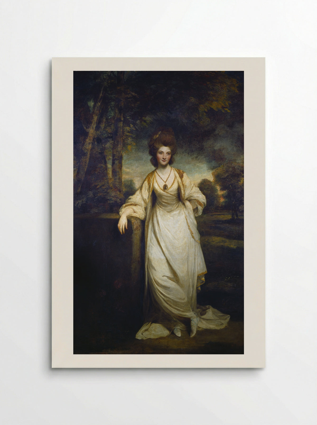 Lady Elizabeth Compton - Joshua Reynolds - Poster