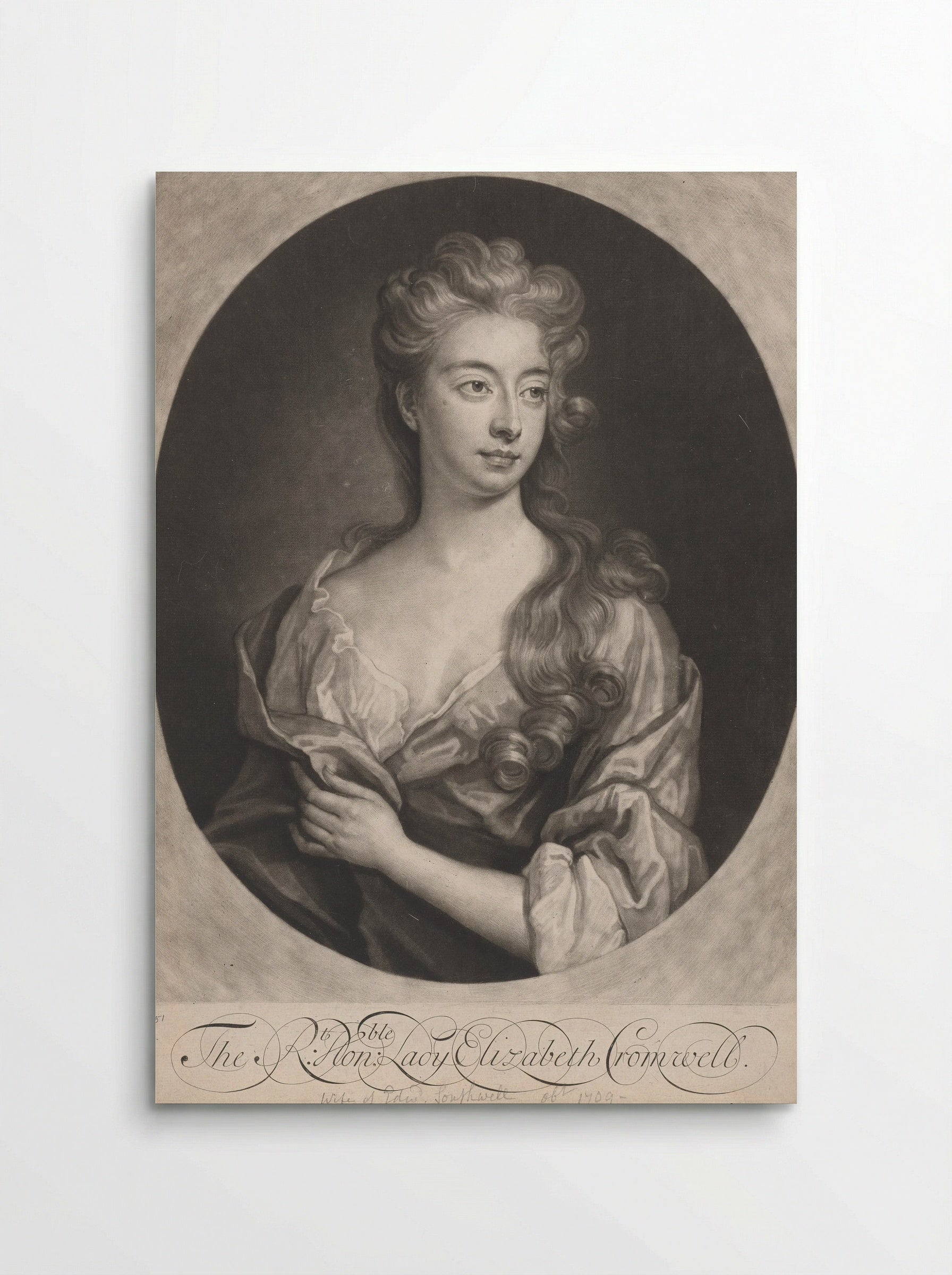 Lady Elizabeth Cromwell - John Smith - Poster