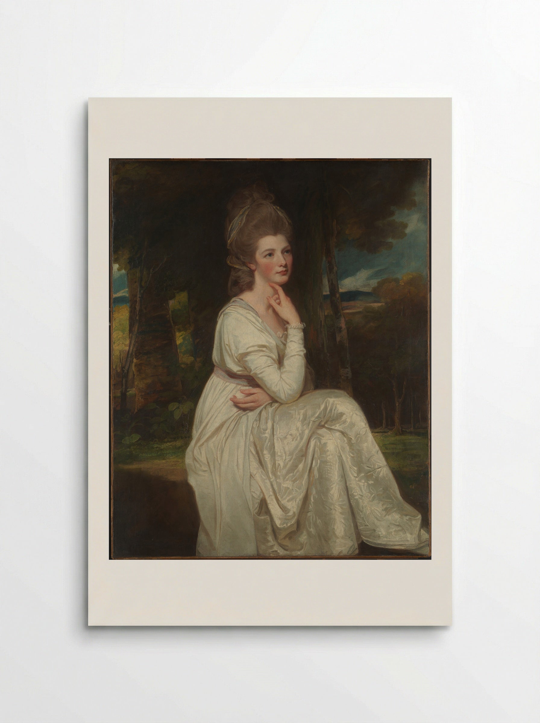 Lady Elizabeth Stanley, Countess of Derby - George Romney - Poster
