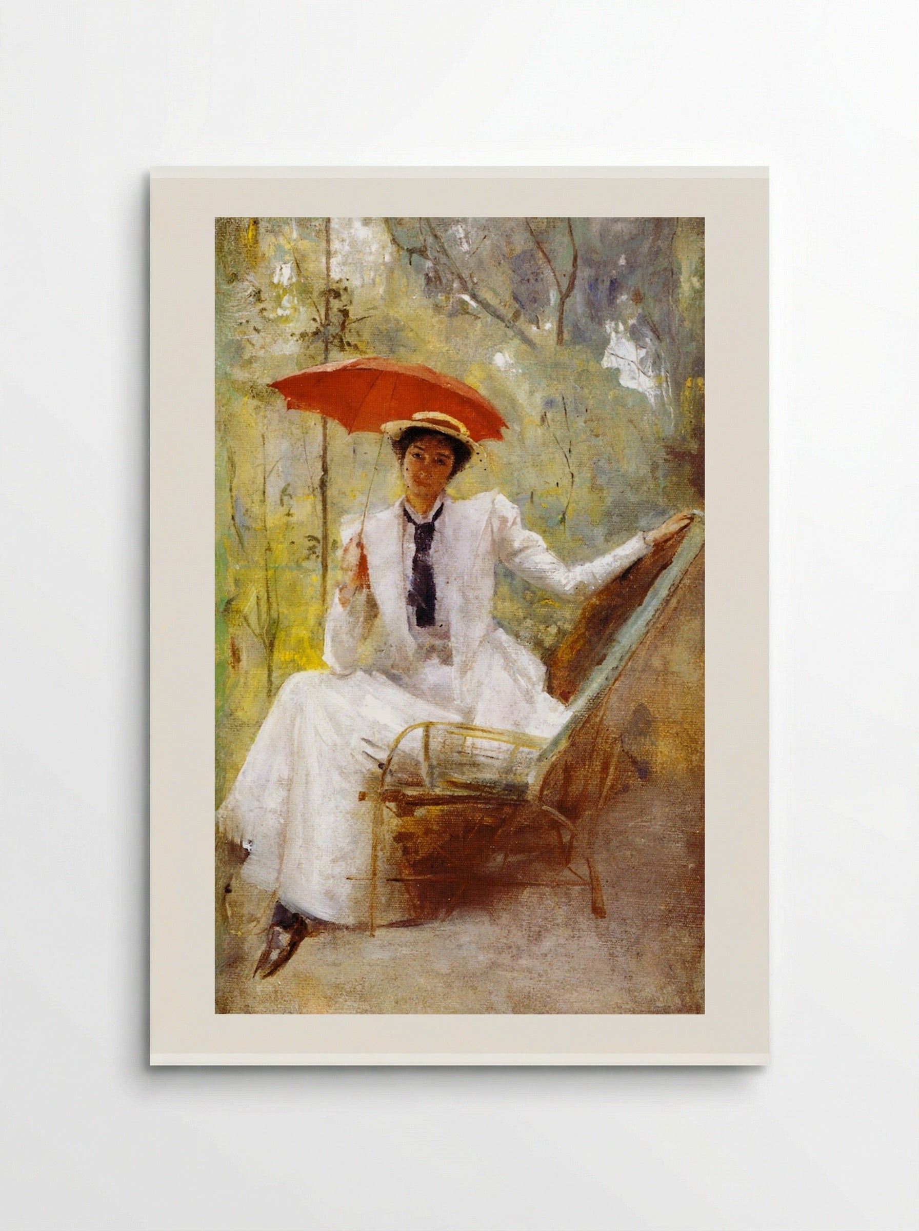 Lady with a Parasol - Tom Roberts - Poster