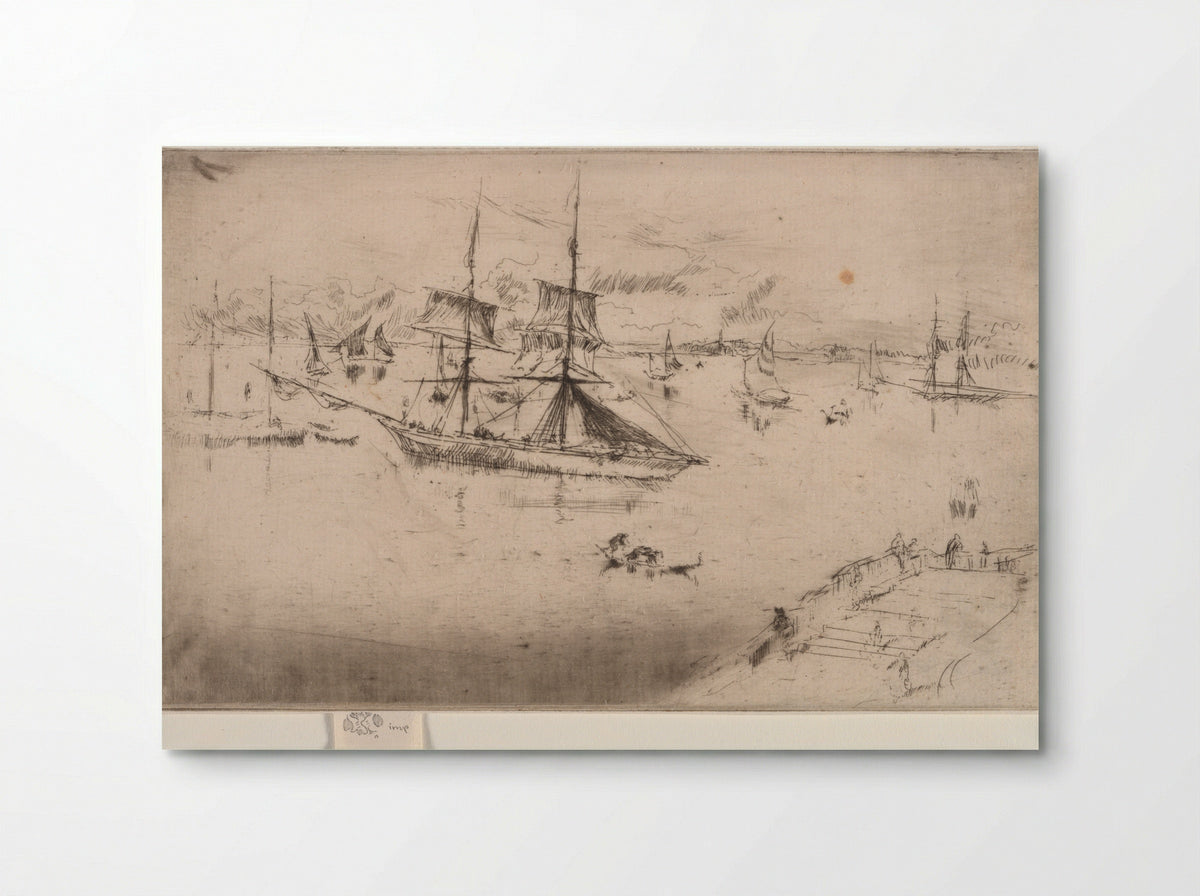 Lagoon: Noon - James McNeill Whistler - Poster