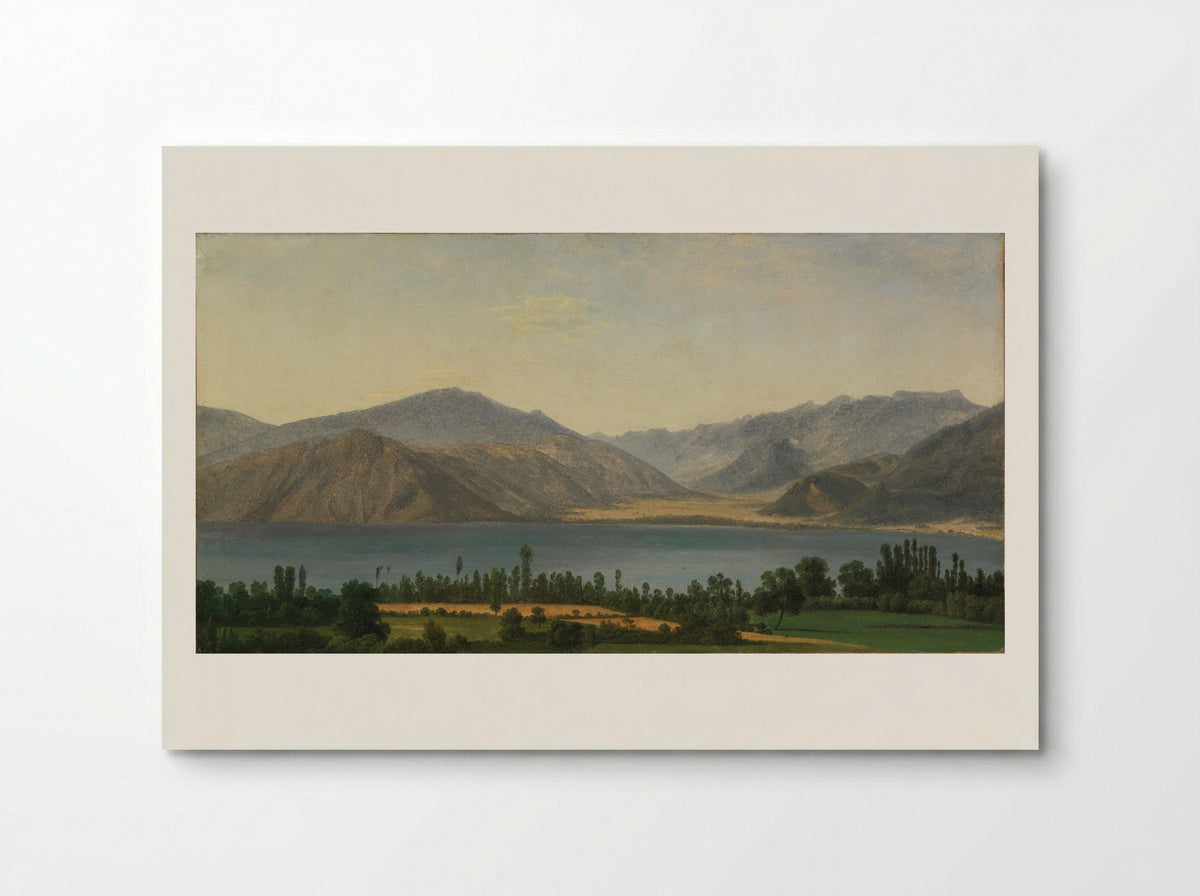 Lake Fucino and the Abruzzi Mountains - Jean-Joseph-Xavier Bidauld - Poster
