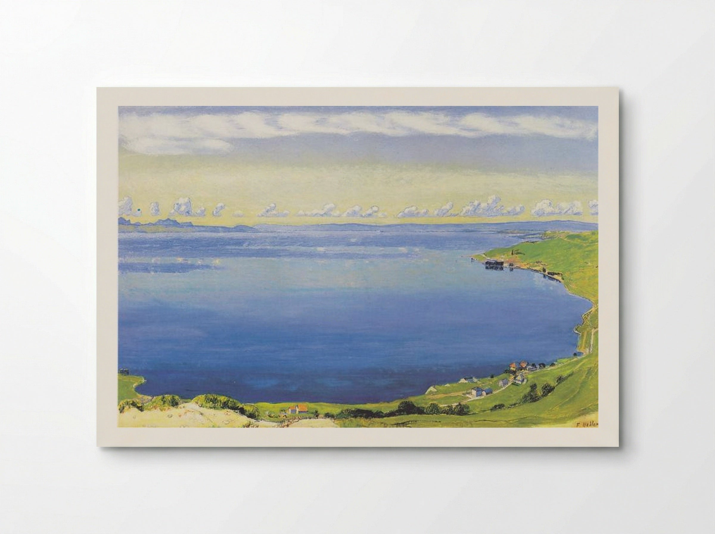 Lake Geneva from Chexbres - Ferdinand Hodler - Poster