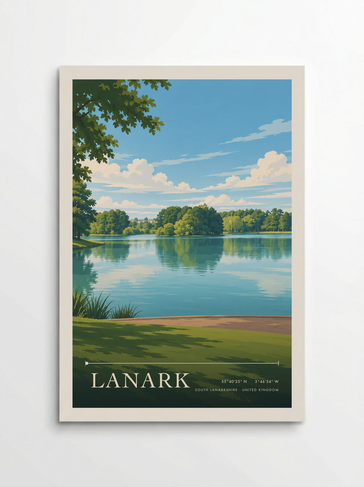 Lanark, South Lanarkshire | Travel Poster - Poster