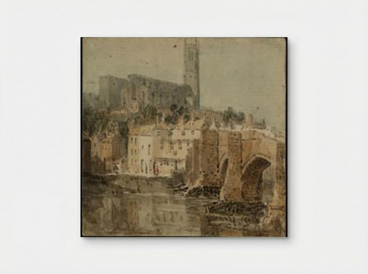 Lancaster Church and Bridge - Thomas Girtin - Poster