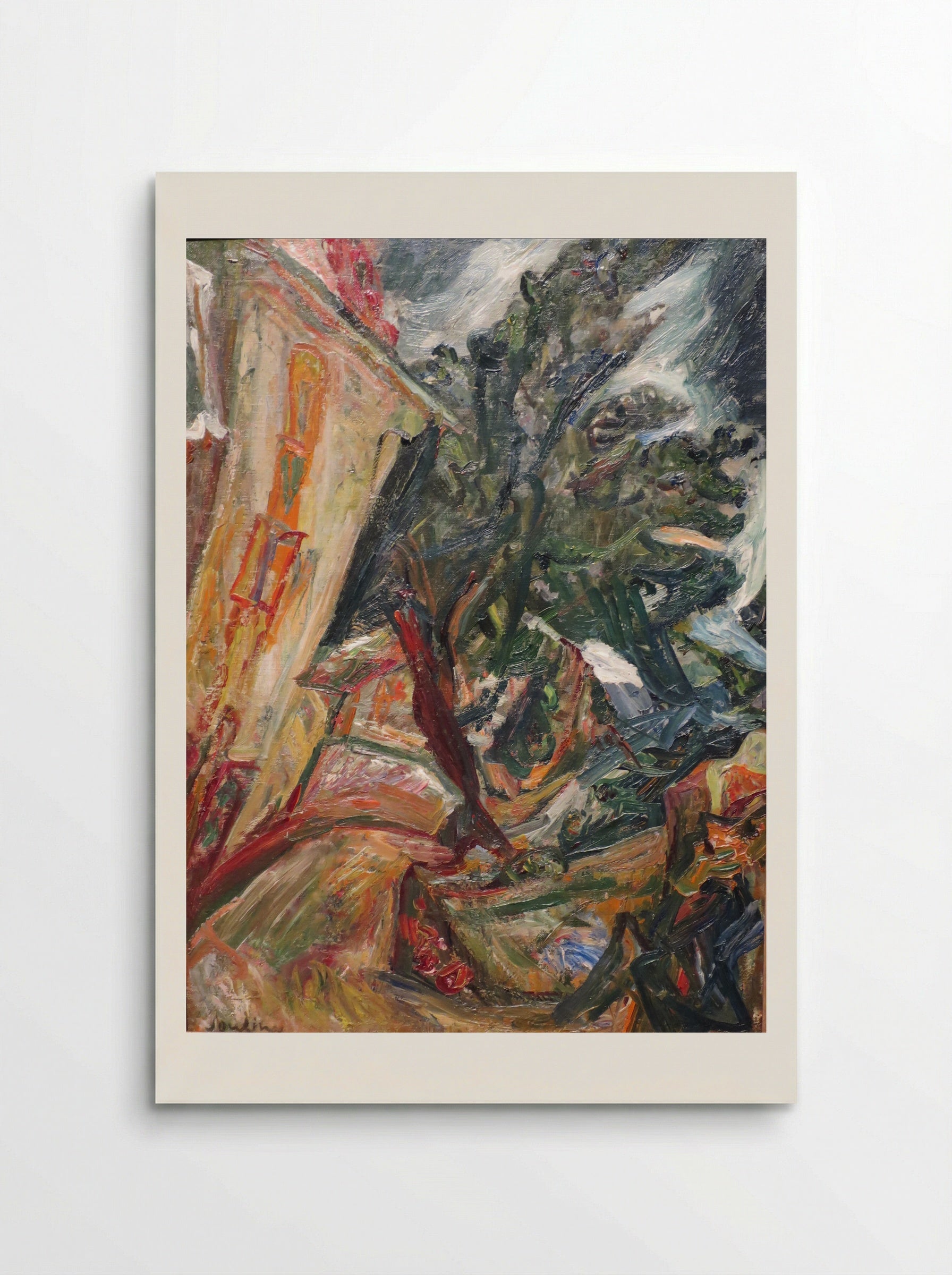 Landscape (Expressionist Study) - Chaim Soutine - Poster