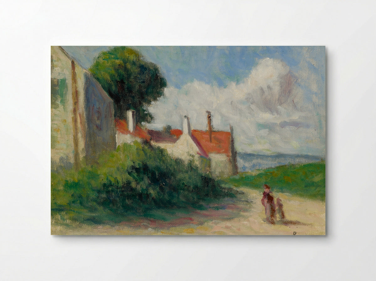 Landscape In Asquin-sous-Vézelay - Maximilien Luce - Poster