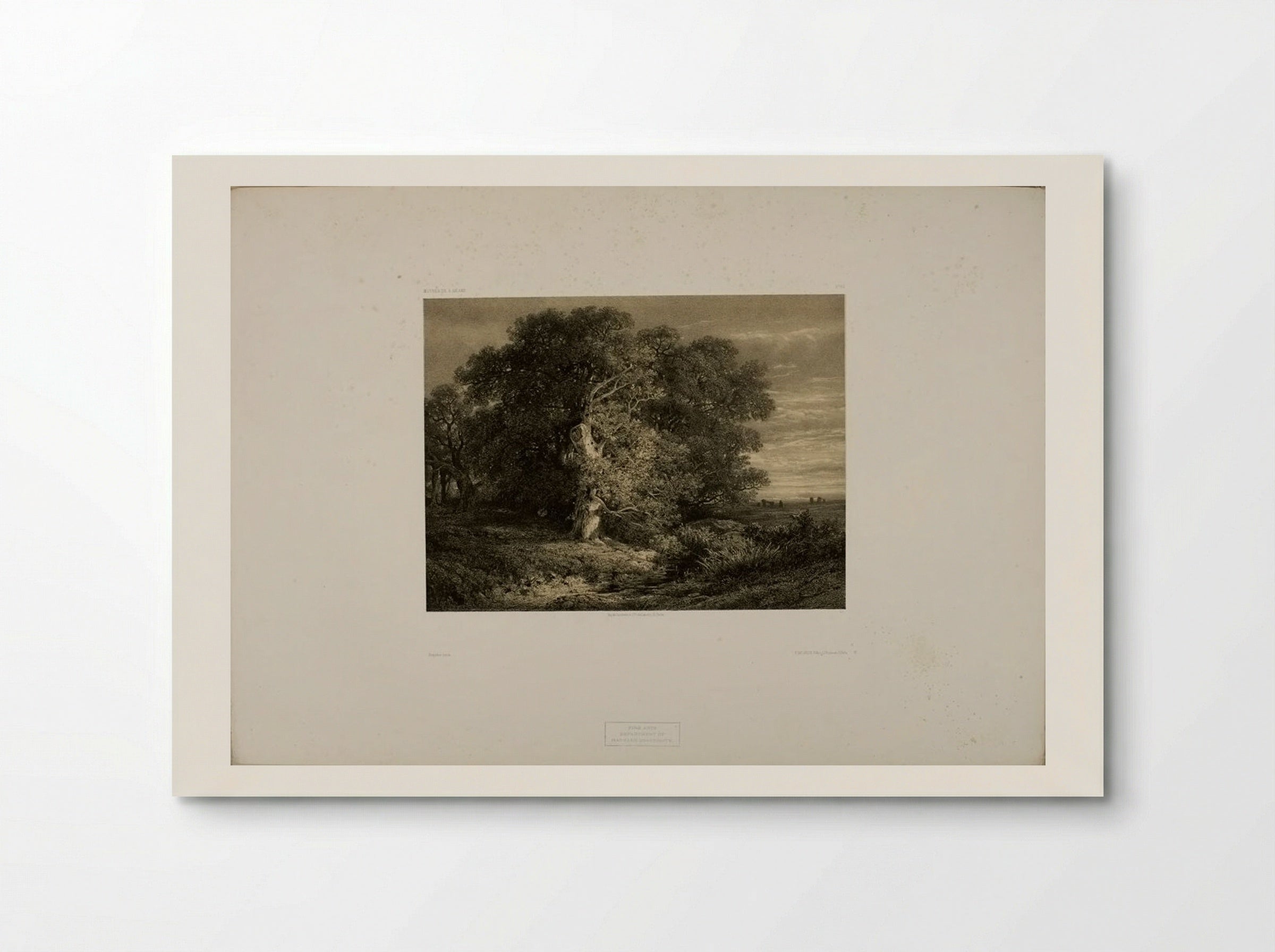 Landscape No. 43 - Alexandre Calame - Poster