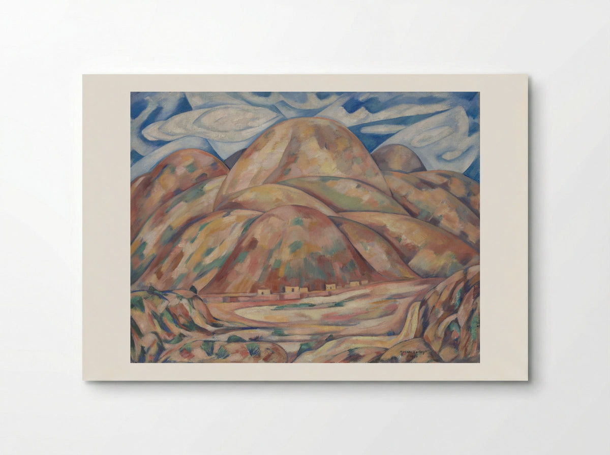 Landscape No. 3, Cash Entry Mines, New Mexico - Marsden Hartley - Poster