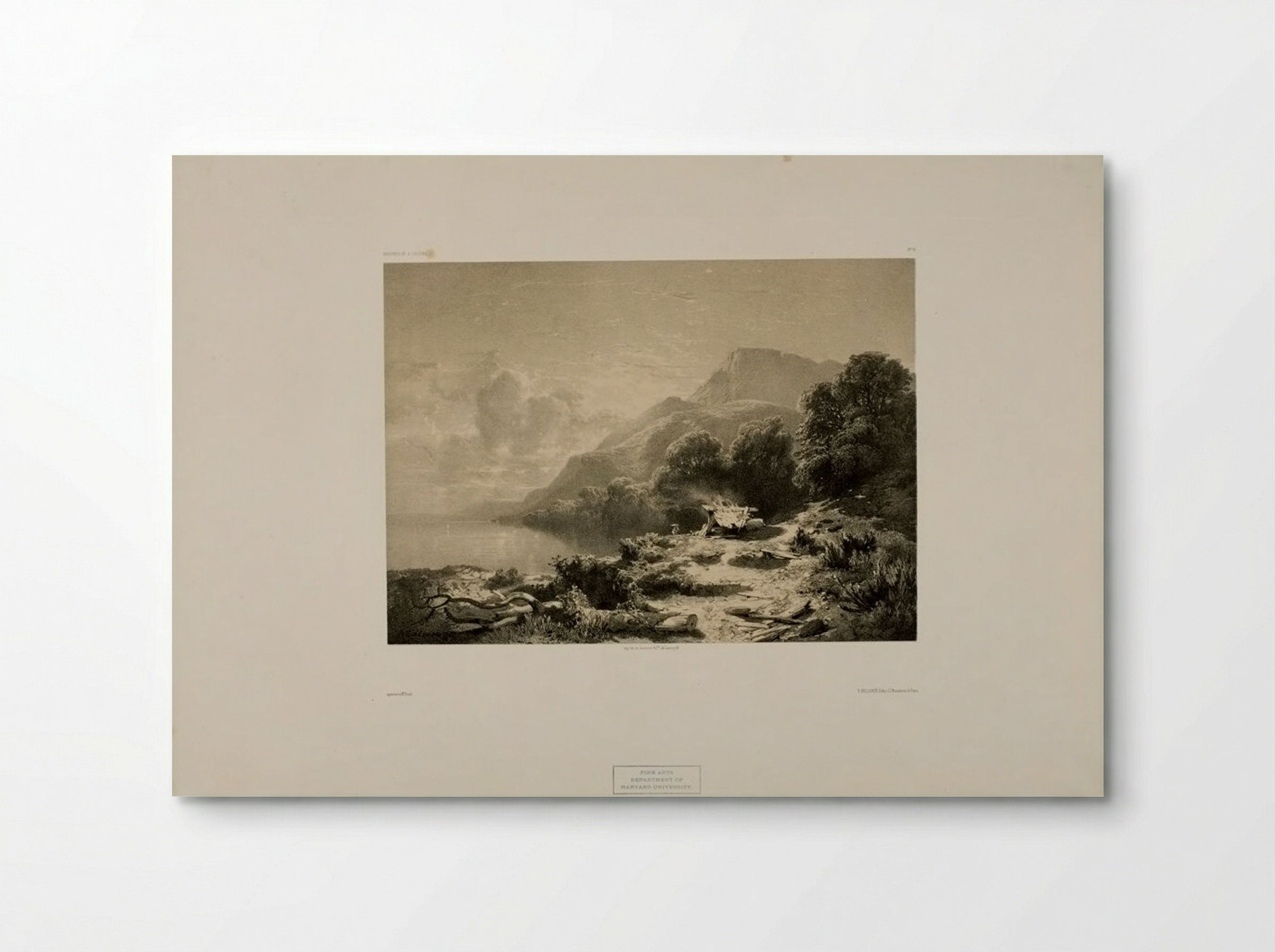 Landscape Number 13 - Alexandre Calame - Poster