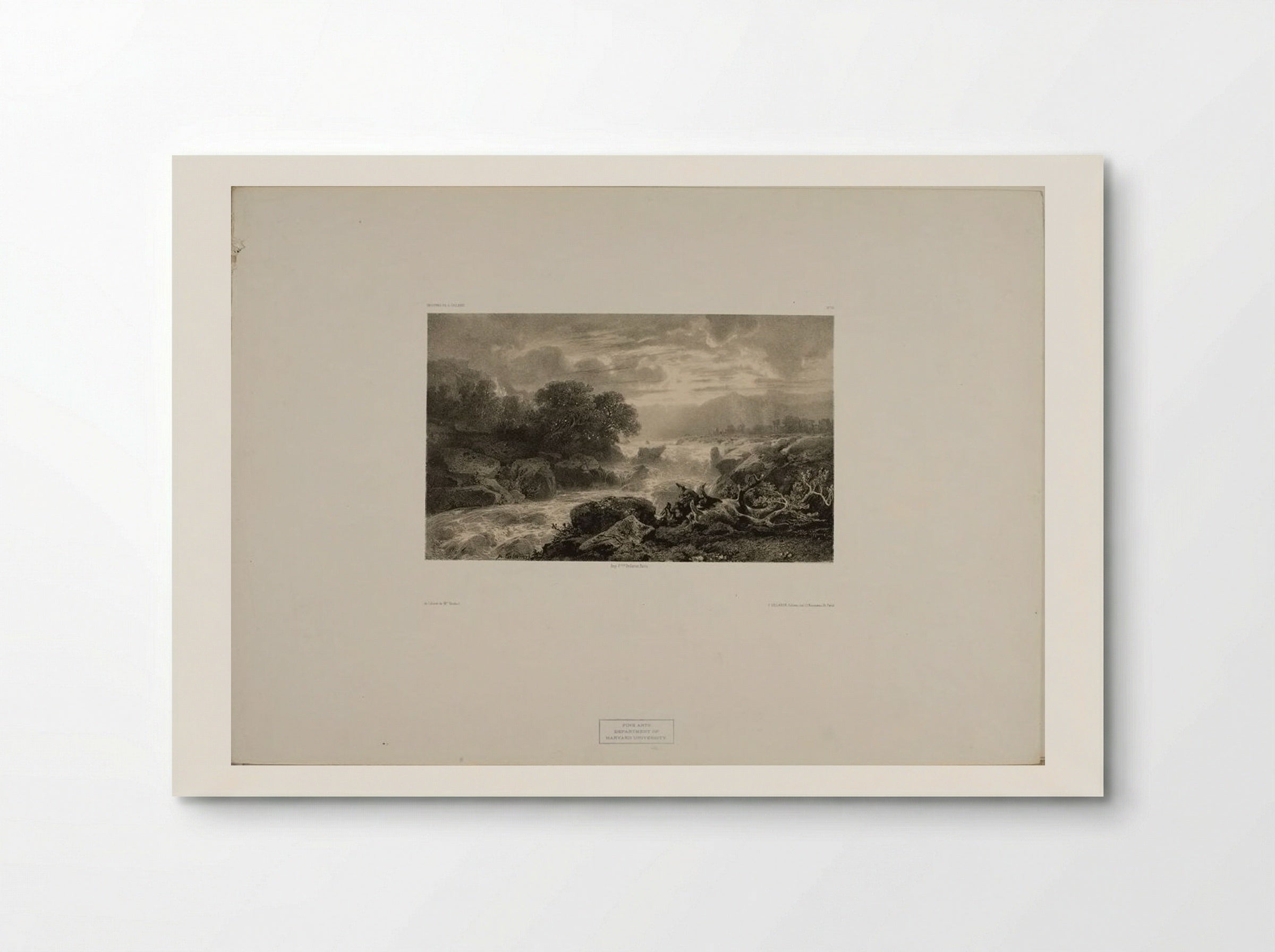 Landscape Number 9 - Alexandre Calame - Poster