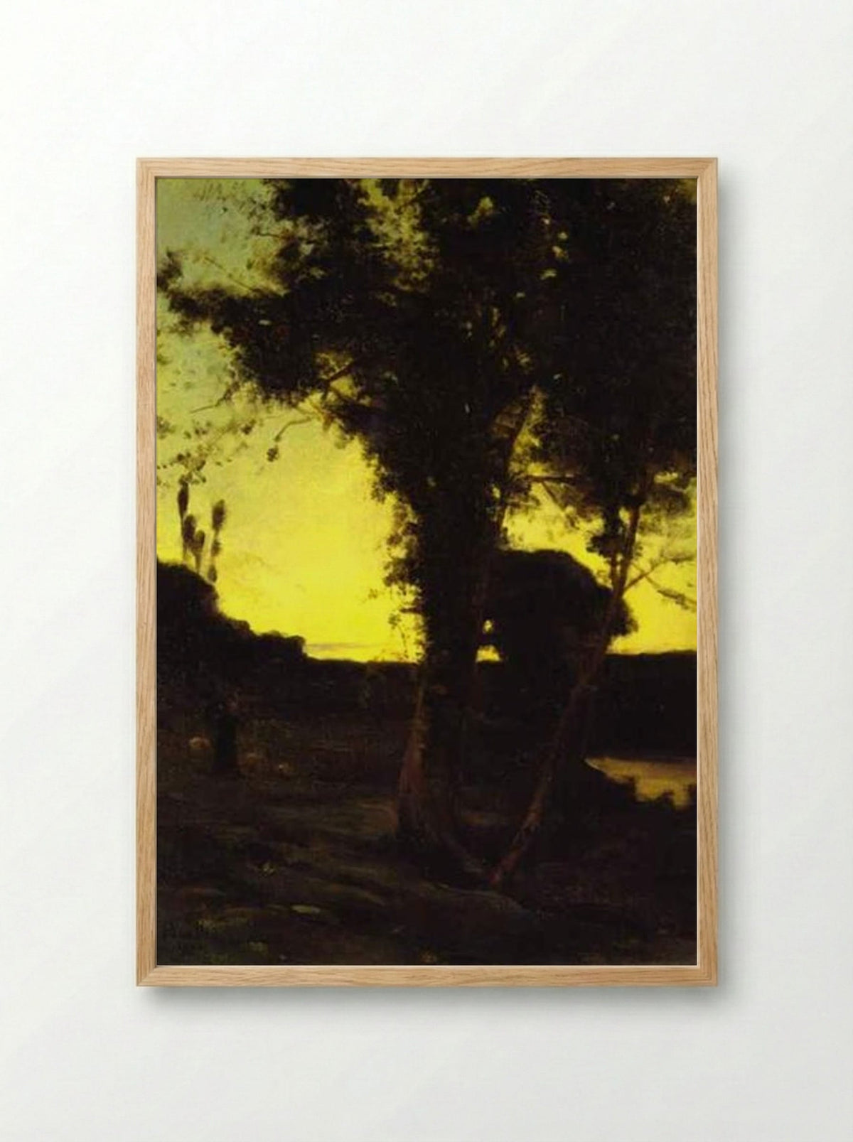 Landscape (Paysage) - Francis Picabia - Framed Print Wood