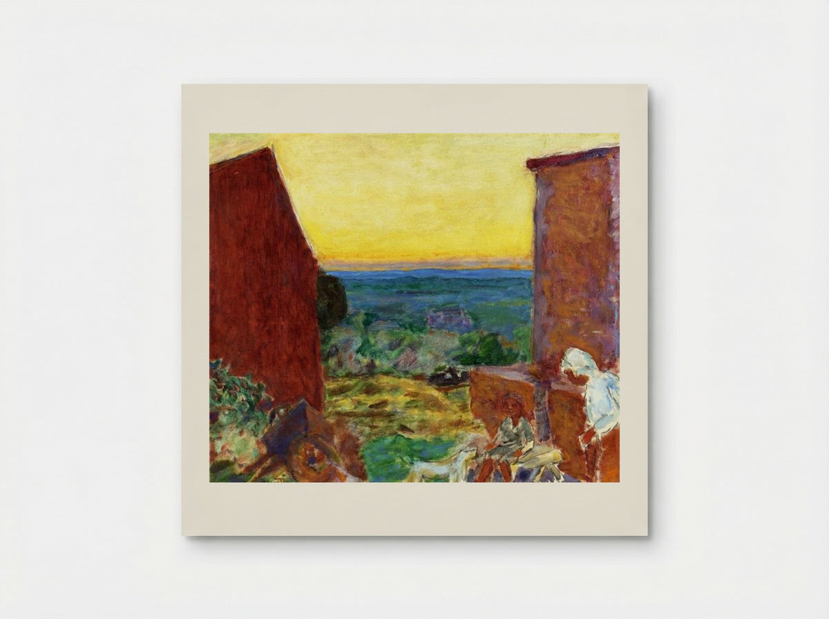 Landscape, Sunset - Pierre Bonnard - Poster