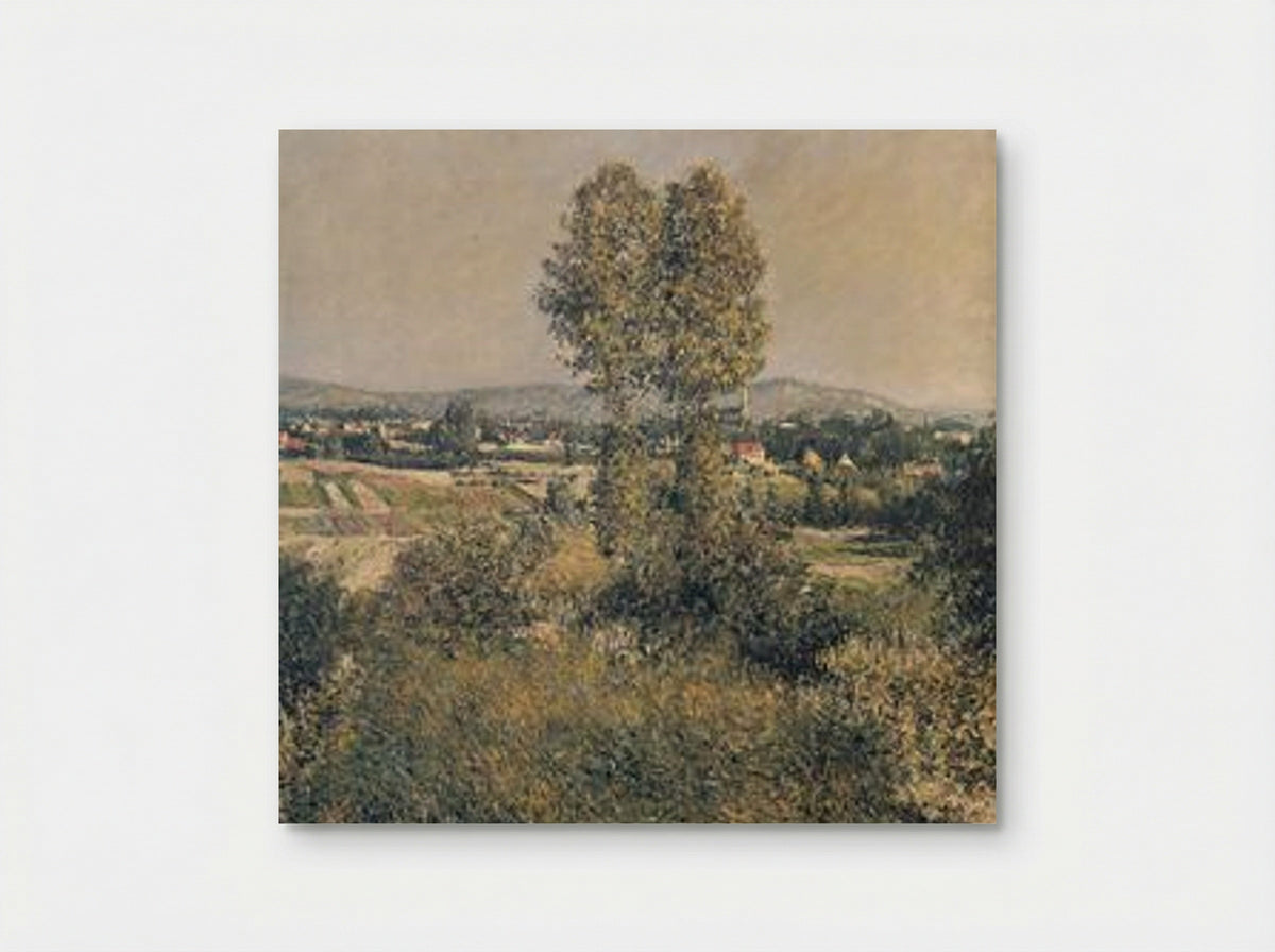Landscape at Argenteuil - Gustave Caillebotte - Poster