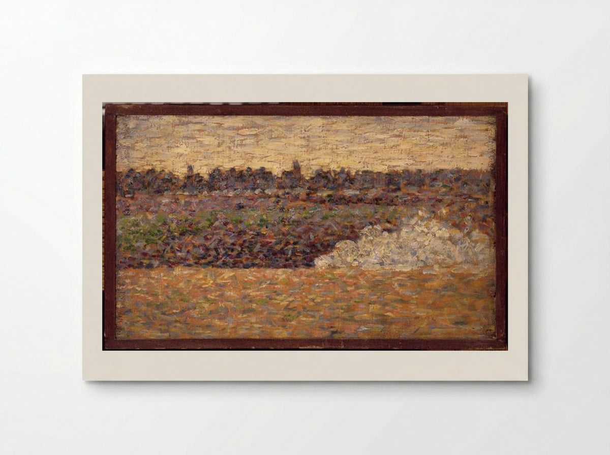 Landscape at Grandcamp - Georges Seurat - Poster