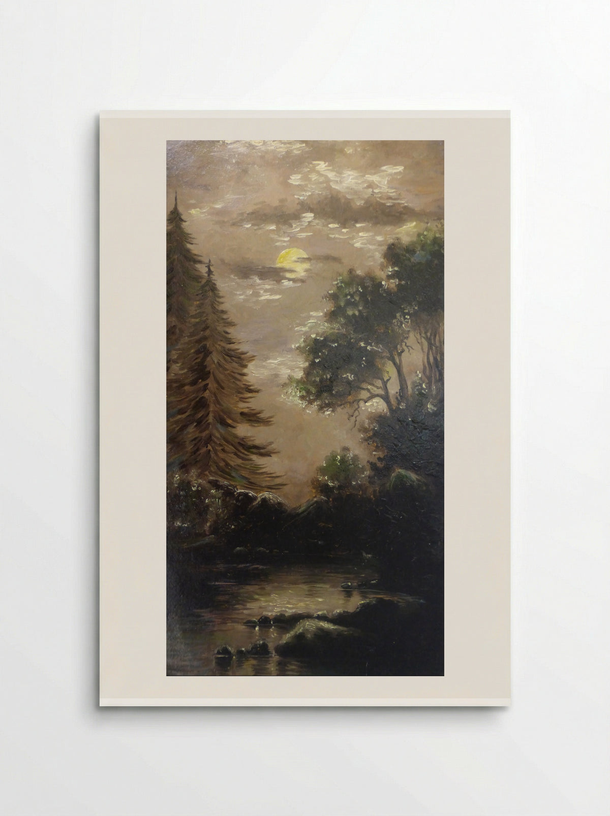 Landscape in Moonlight - Henry Ossawa Tanner - Poster