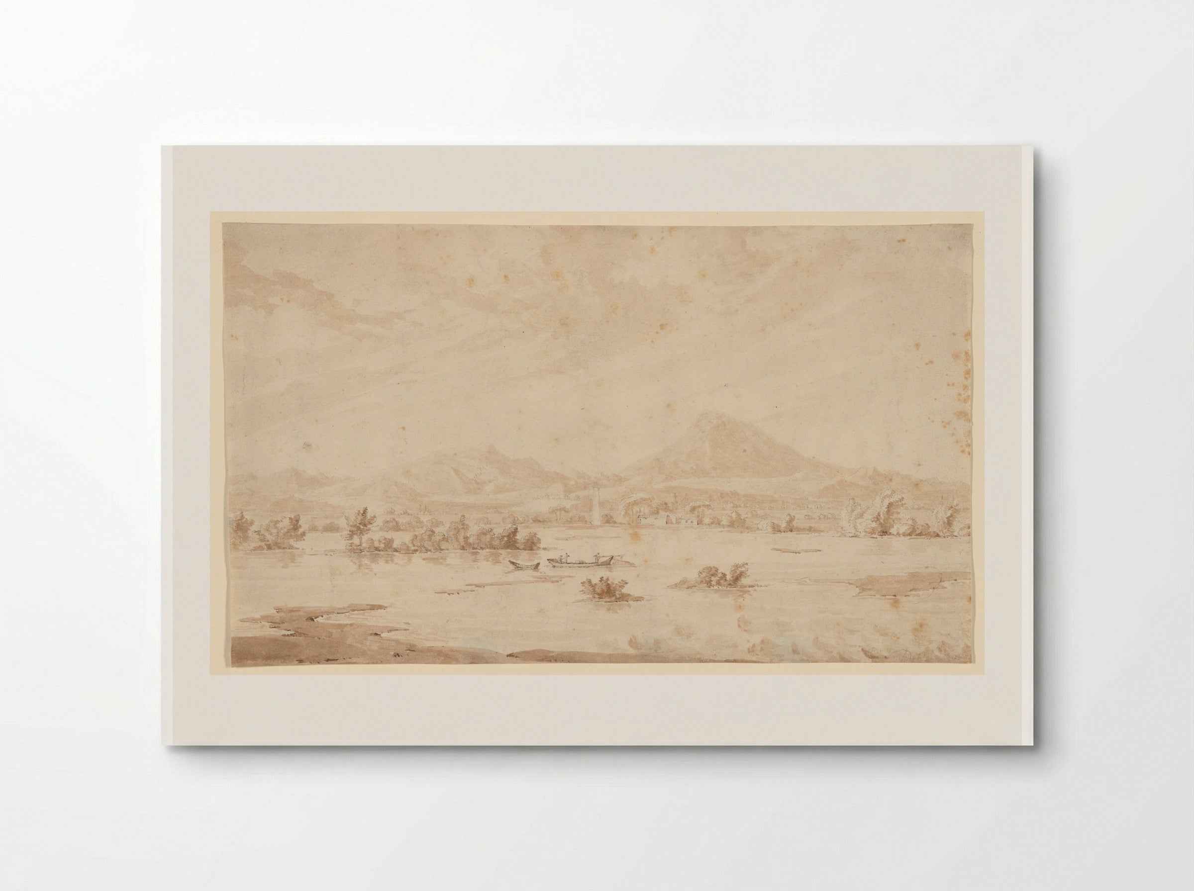 Landscape in the Dauphiné - Charles-François Daubigny - Poster