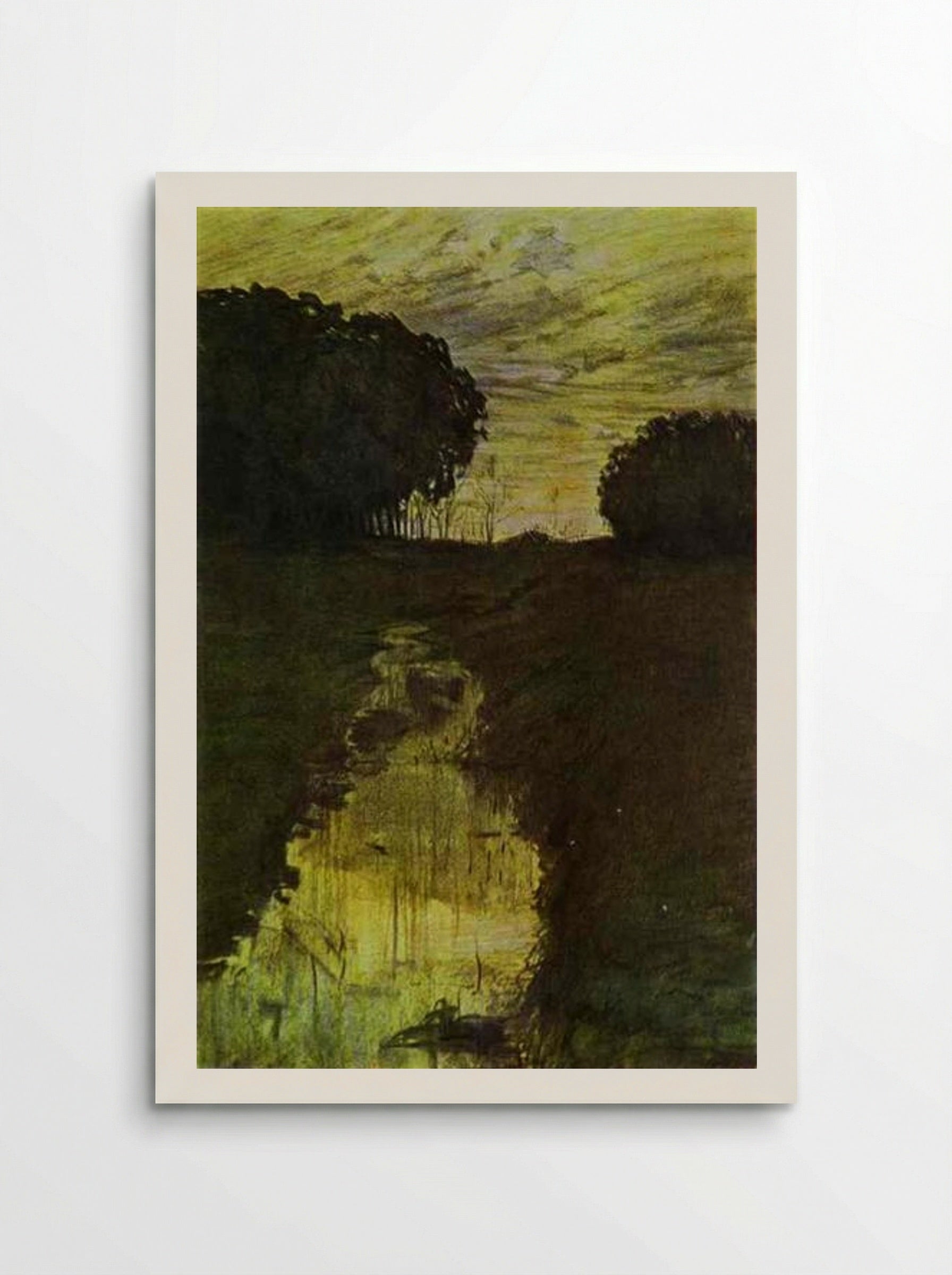 Landscape in the Evening. Martyshkino - Konstantin Somov - Poster