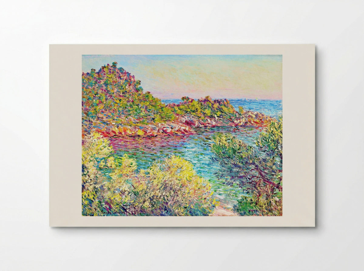 Landscape near Montecarlo - Claude Monet - Poster
